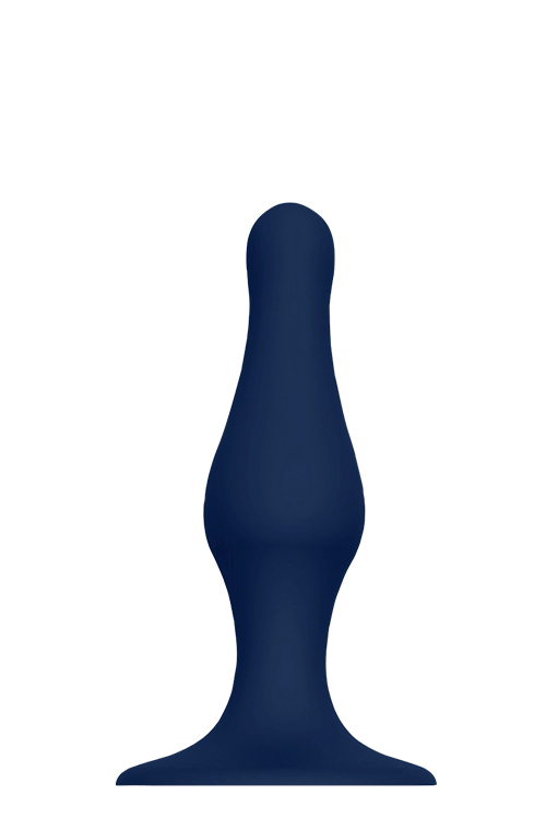 DT21710 Анальная пробка CHEEKY LOVE SILICONE PLUG MEDIUM BLUE
