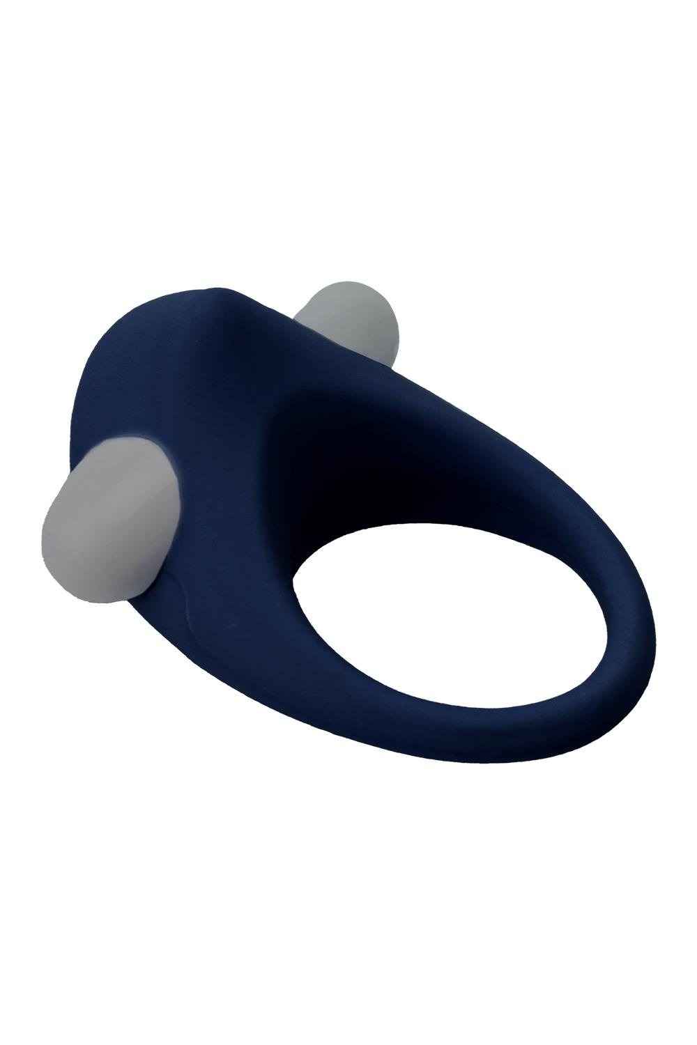 Ерекційне кільце з вібрацією Dream Toys Rings of Love, синій