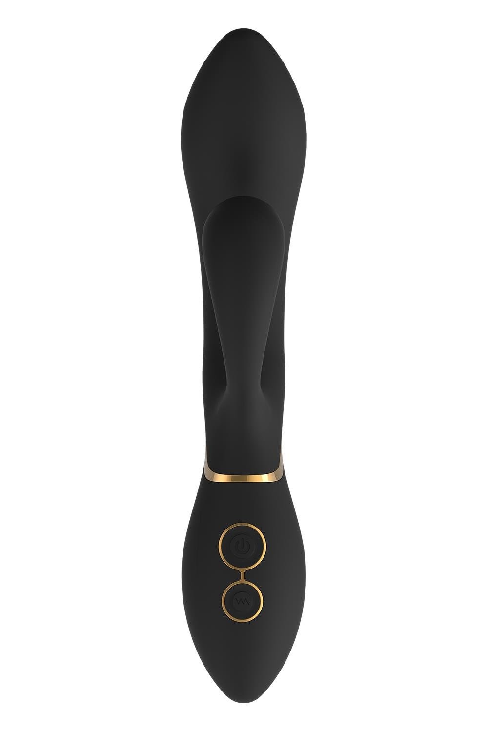 Вібромасажер кролик Dream Toys ELITE AMELIE чорний