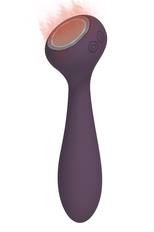 Вибромассажер двухсторонний с функцией нагрева Dream toys Royal Fantasies Panacea фиолетовый