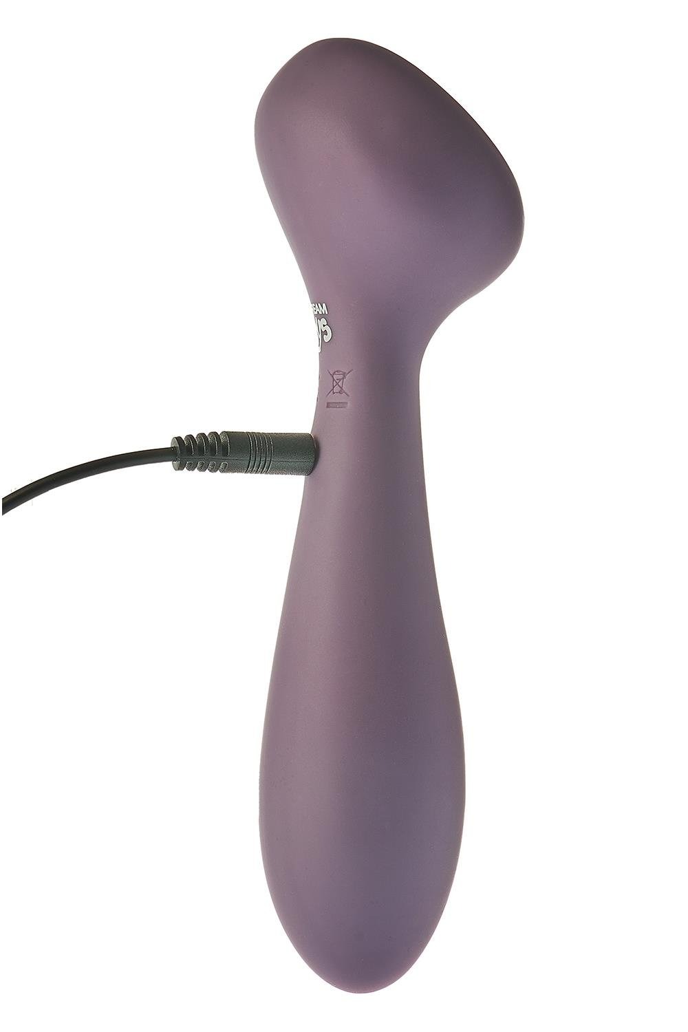 Вибромассажер двухсторонний с функцией нагрева Dream toys Royal Fantasies Panacea фиолетовый