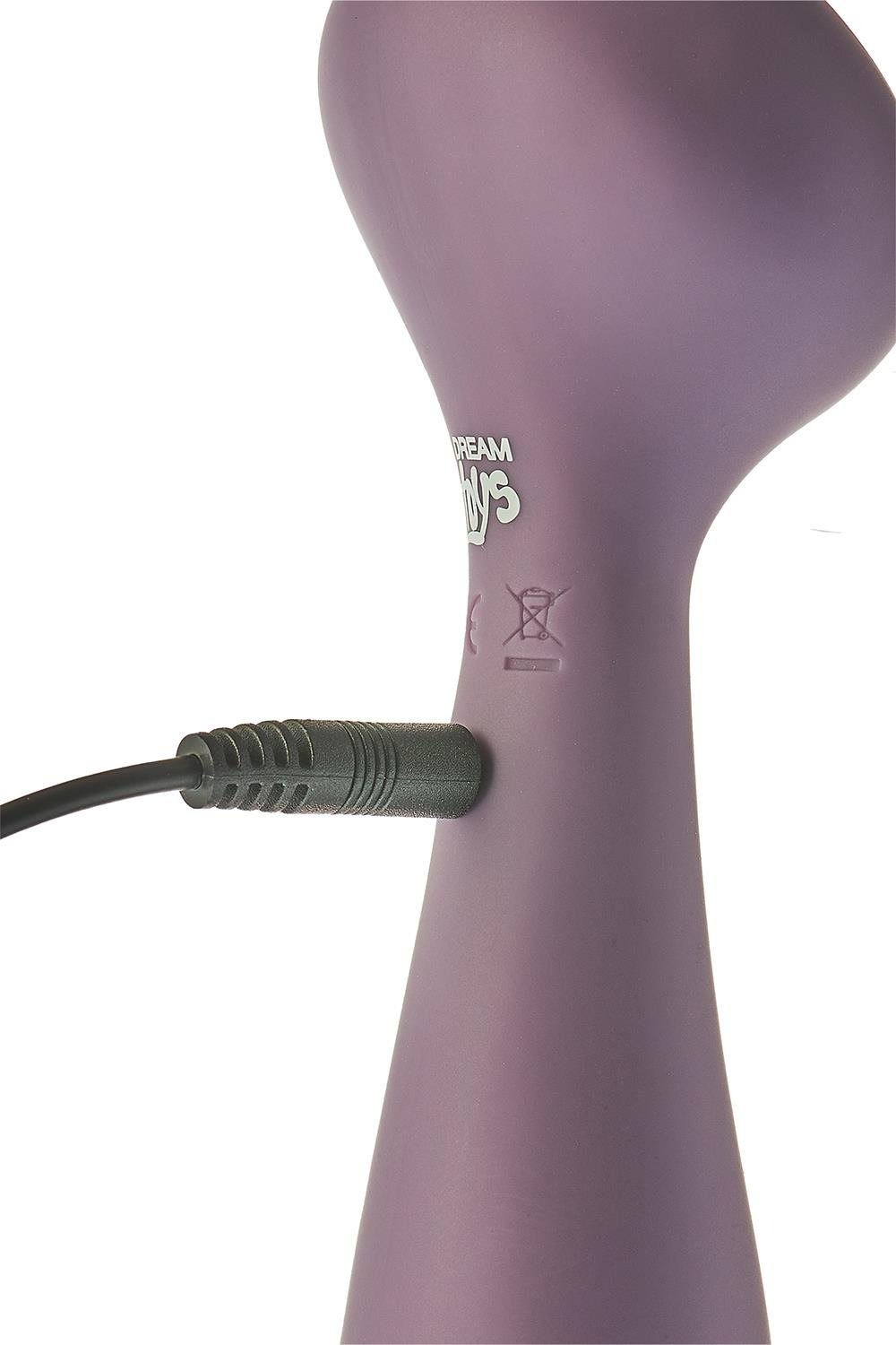 Вибромассажер двухсторонний с функцией нагрева Dream toys Royal Fantasies Panacea фиолетовый