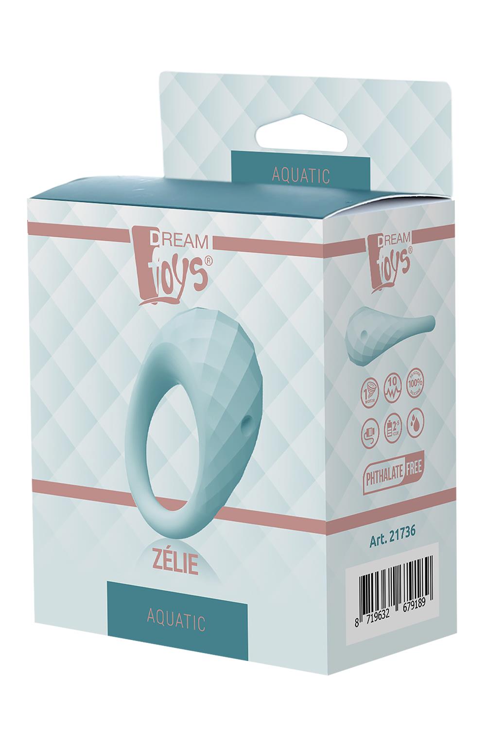 Ерекційне віброкільце Dream Toys AQUATIC ZELIE