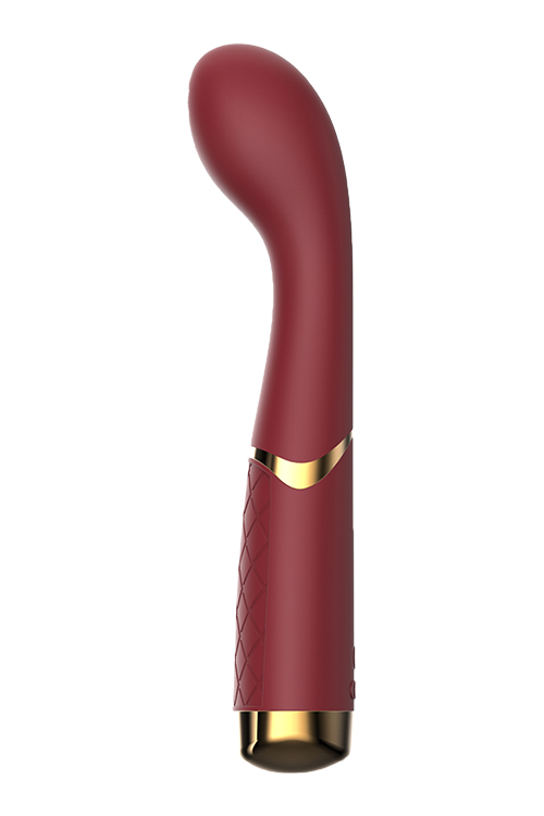 Вібратор для точки G Dream toys Romance Lucy, марсаловий, 19.5 х 3.8 см