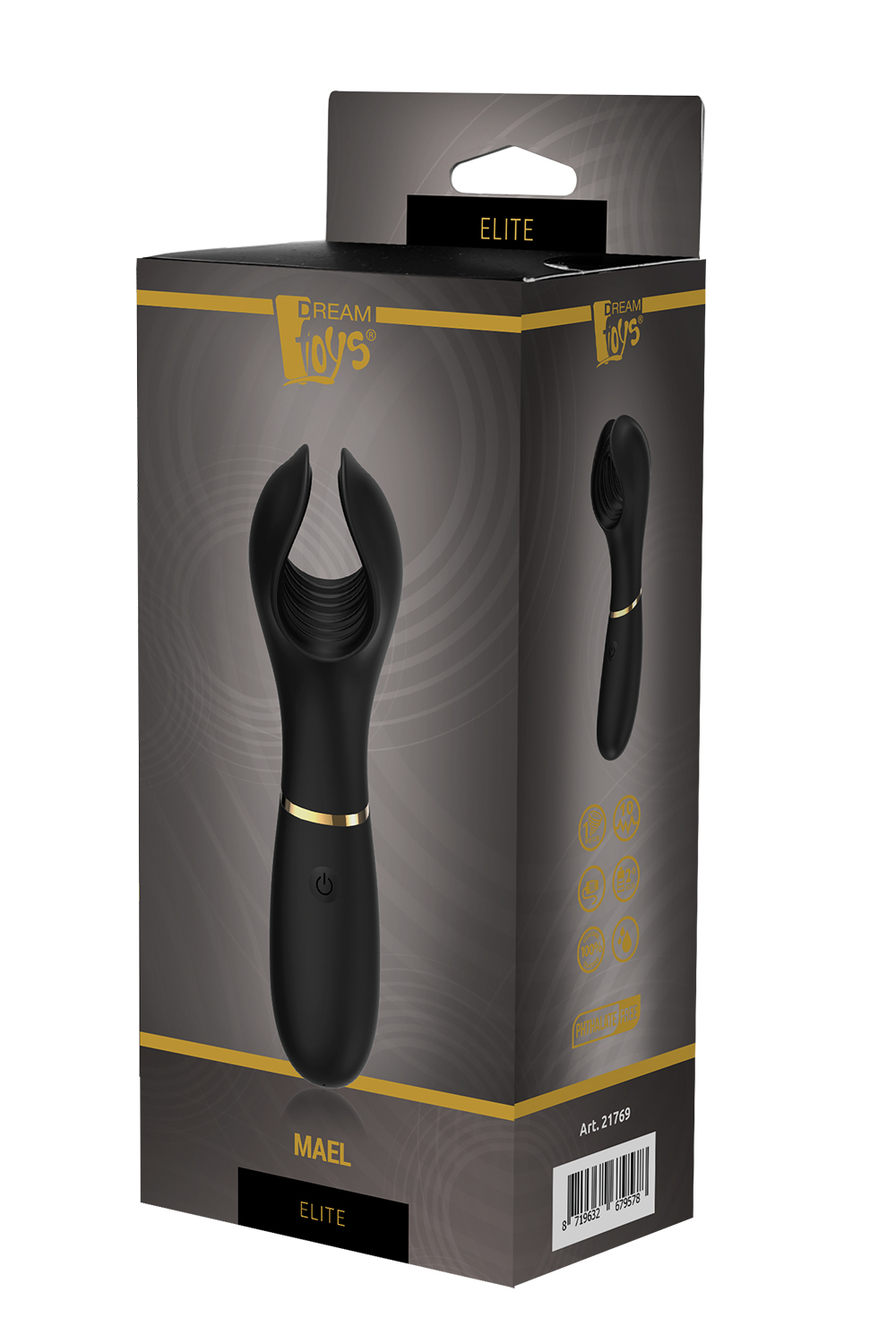 Мастурбатор із вібрацією Dream Toys ELITE MAEL