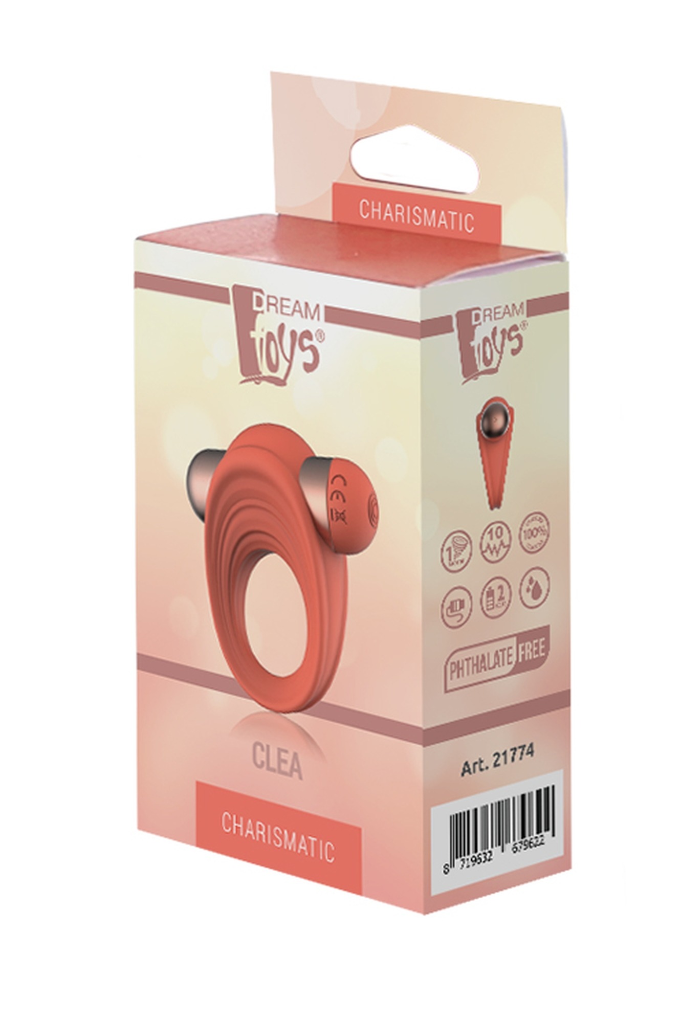 Віброкільце ерекційне Dream Toys CHARISMATIC CLEA