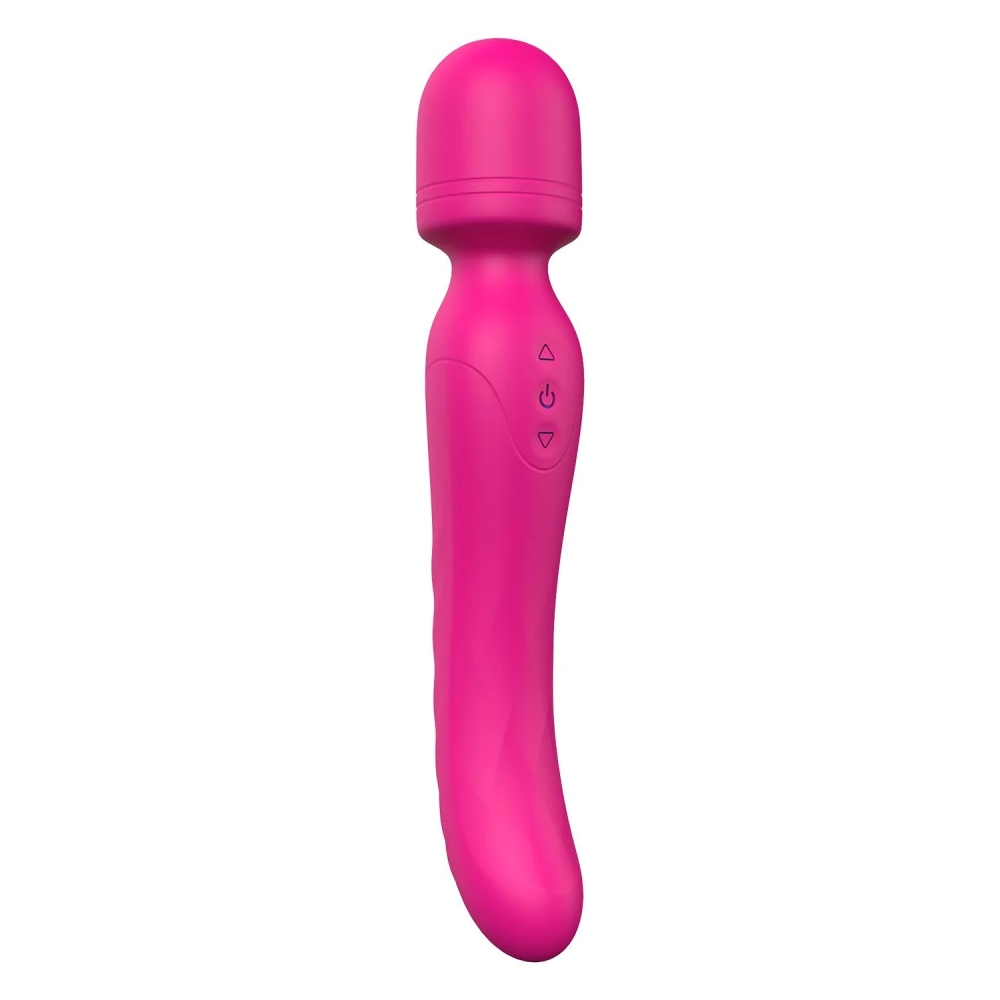 Вібратор-мікрофон з підігрівом Dream Toys Essentials Heating Bodywand, рожевий, 23 × 3,6 см