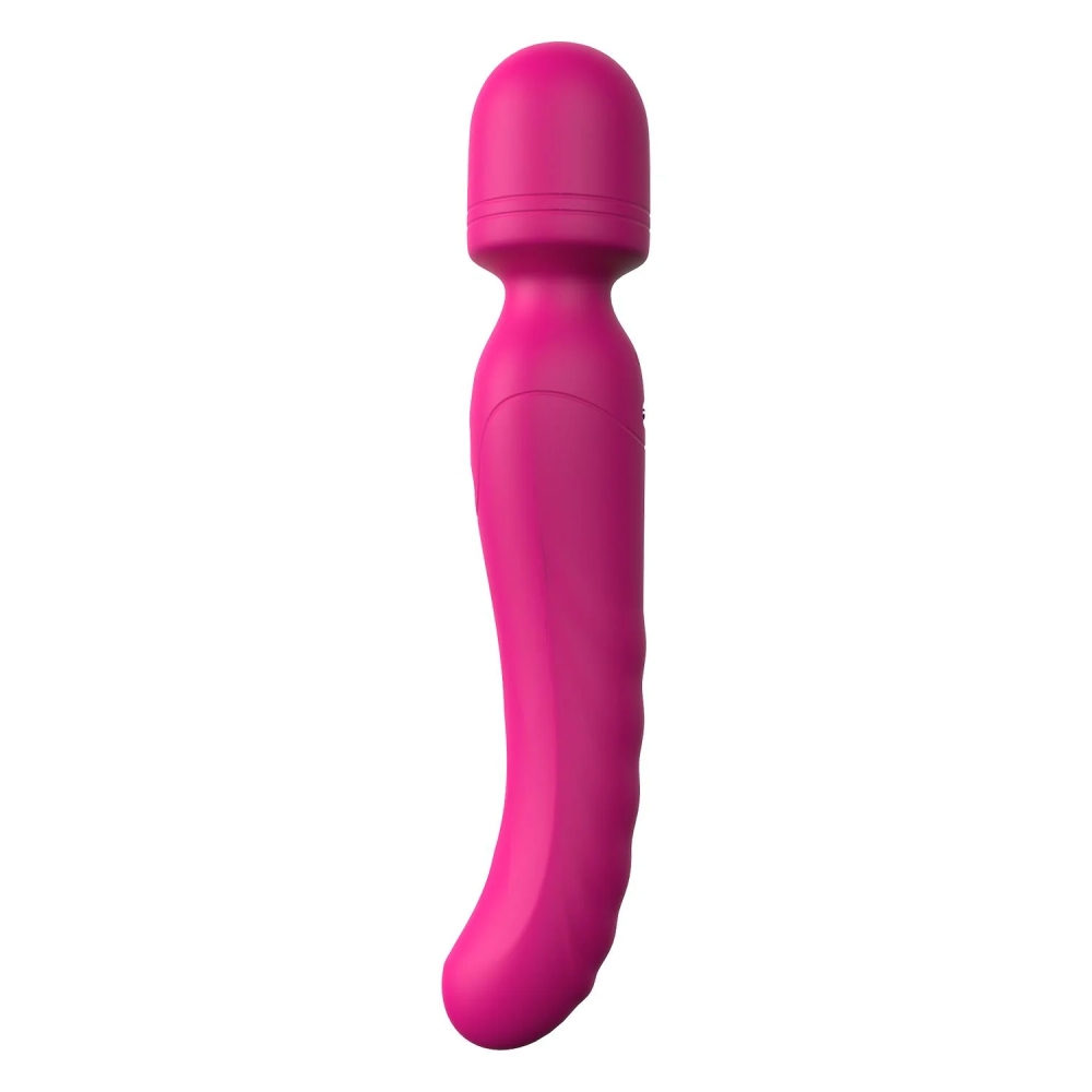 Вібратор-мікрофон з підігрівом Dream Toys Essentials Heating Bodywand, рожевий, 23 × 3,6 см