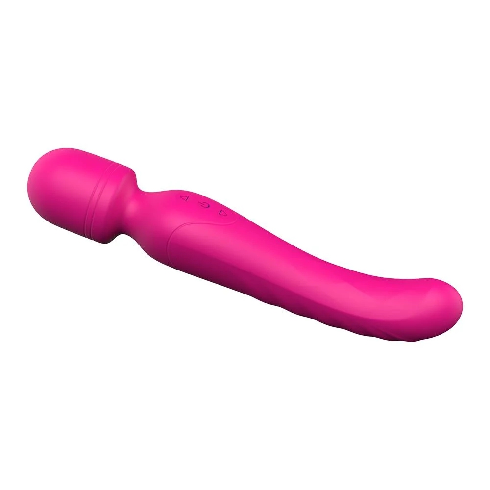 Вібратор-мікрофон з підігрівом Dream Toys Essentials Heating Bodywand, рожевий, 23 × 3,6 см