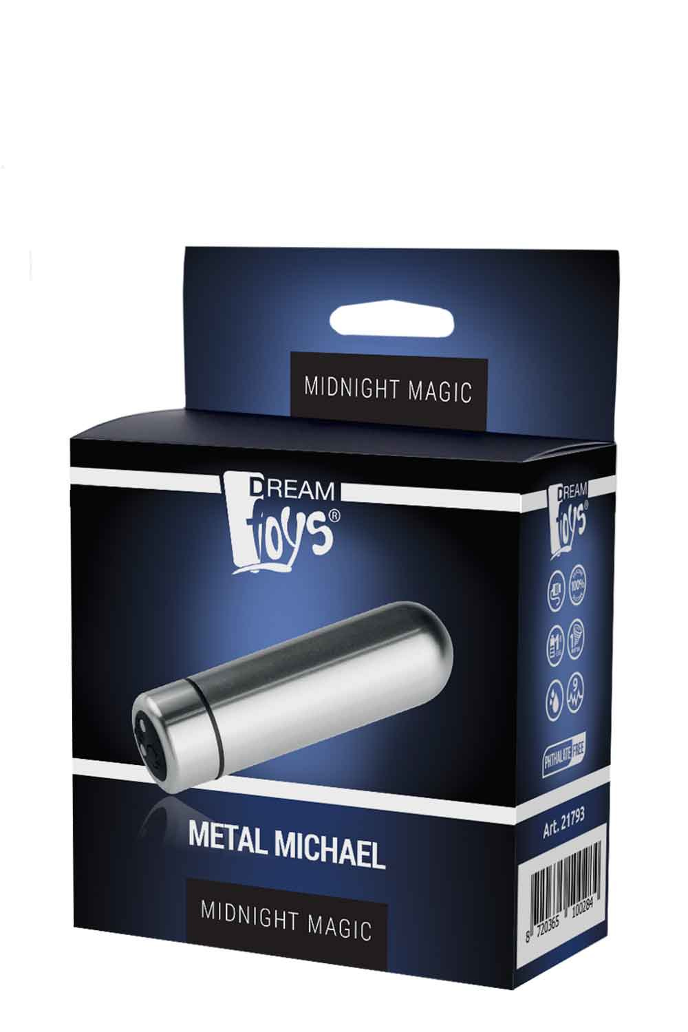 Вібропулля потужна метал MIDNIGHT MAGIC METAL MICHAEL