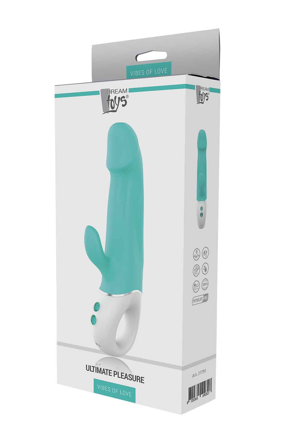 Подвійний вібратор Dream Toys VIBES of LOVE ULTIMATE PLEASURE
