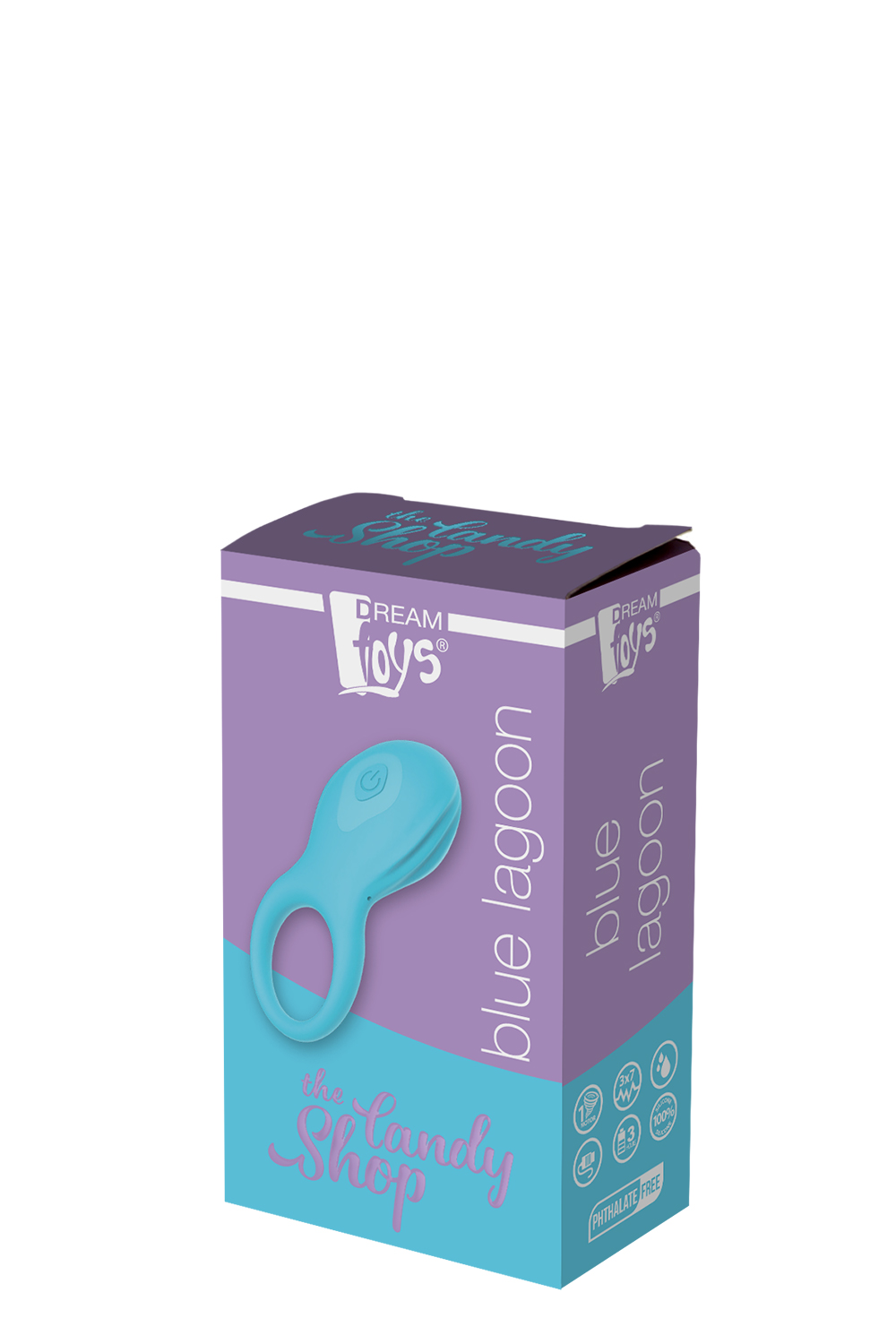Эрекционное кольцо Dream Toys THE CANDY SHOP BLUE LAGOON
