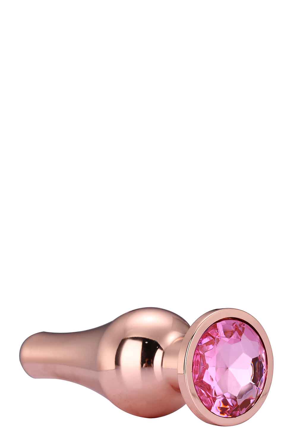 DT21828 анальна пробка конічної форми Dream Toys GLEAMING LOVE ROSE GOLD PLEASURE PLUG L