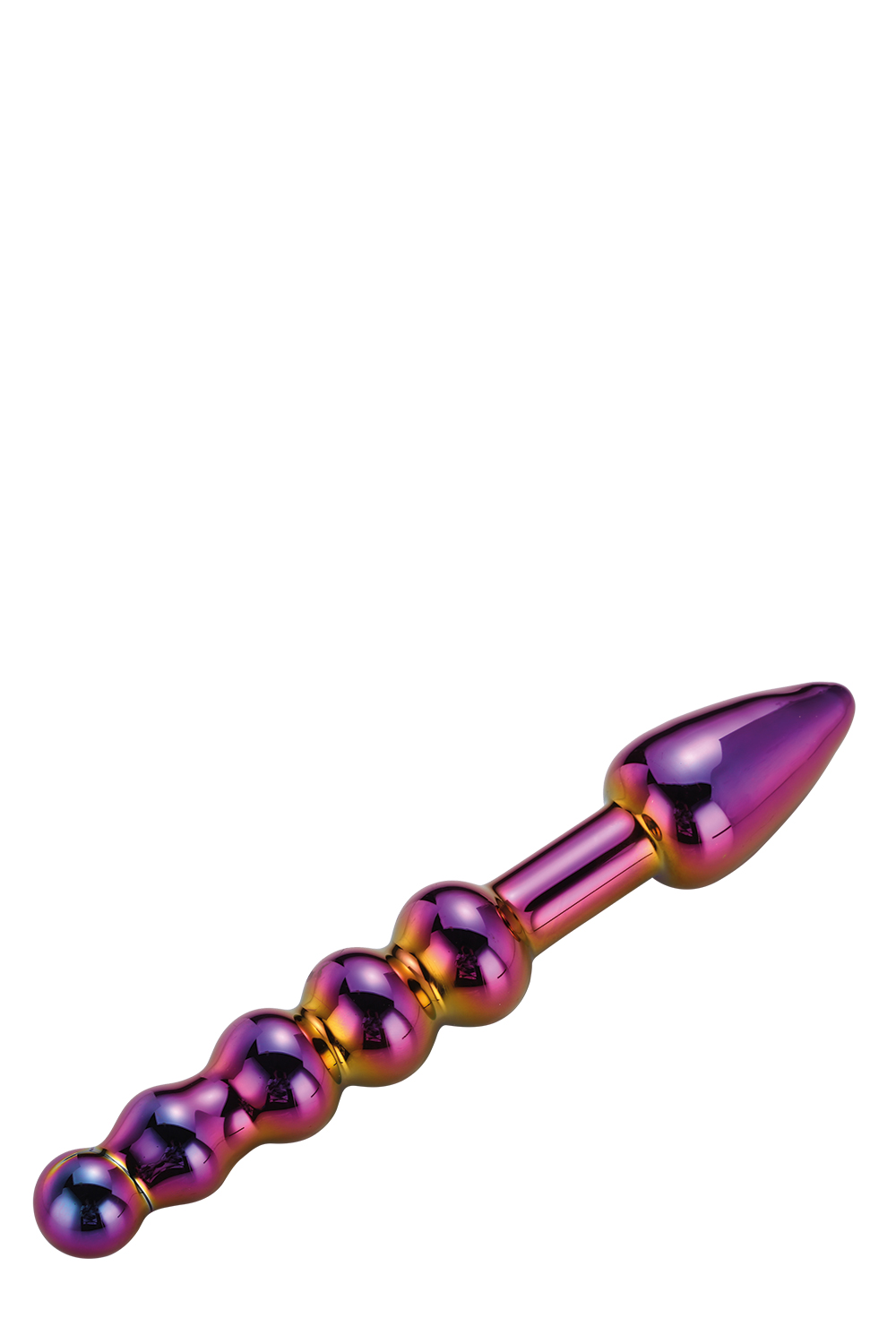 Dt21834 скляний Анальний стимулятор Dream Toys GLAMOUR GLASS RIDGED ANAL DILDO
