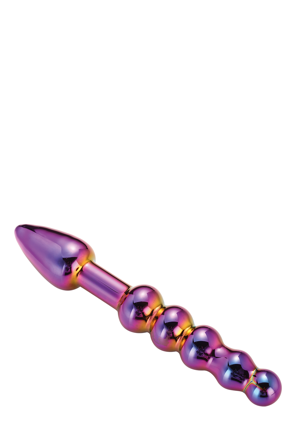 Dt21834 скляний Анальний стимулятор Dream Toys GLAMOUR GLASS RIDGED ANAL DILDO