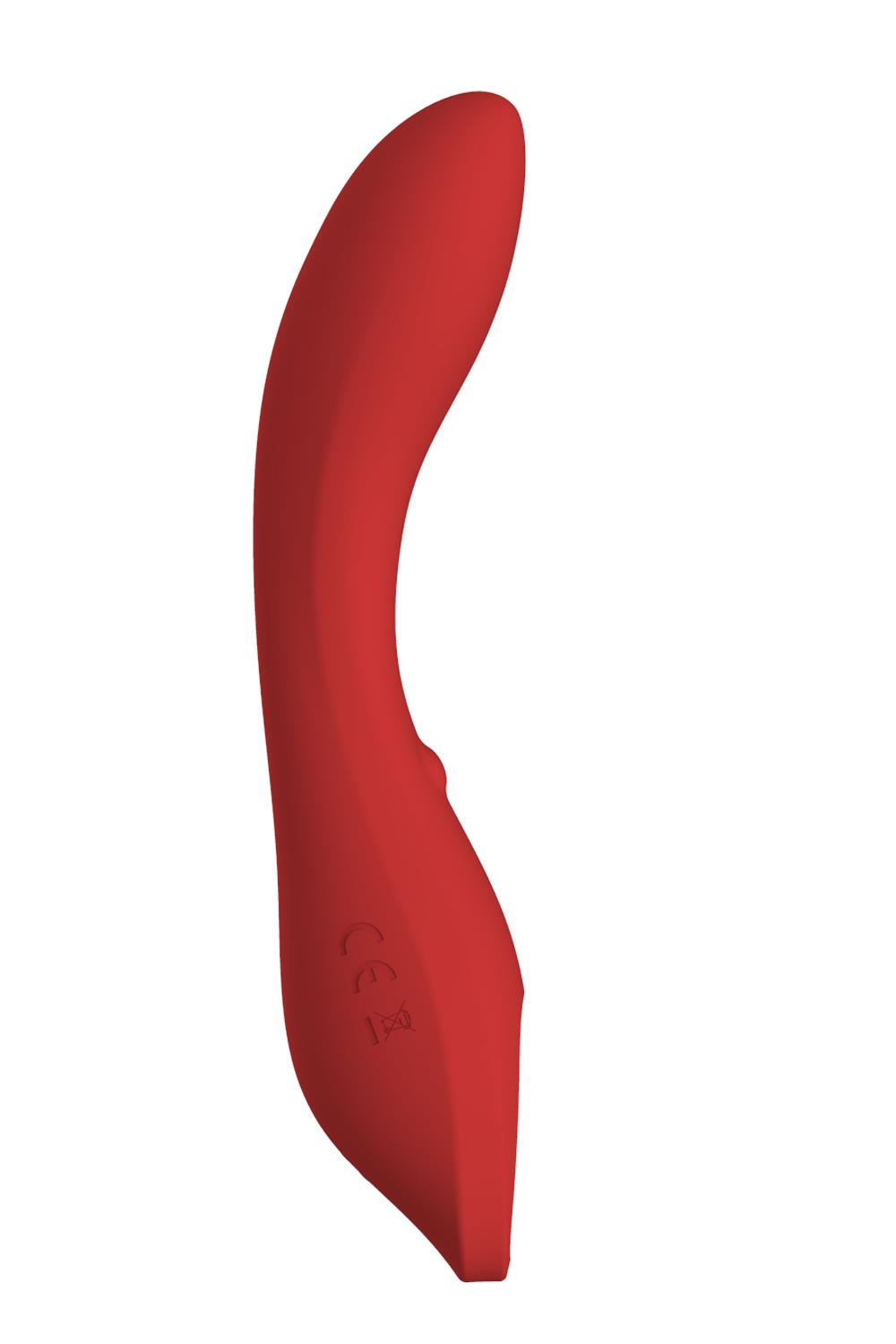 Dt21854 вібратор з рухомим кулькою Dream Toys RED REVOLUTION EVA