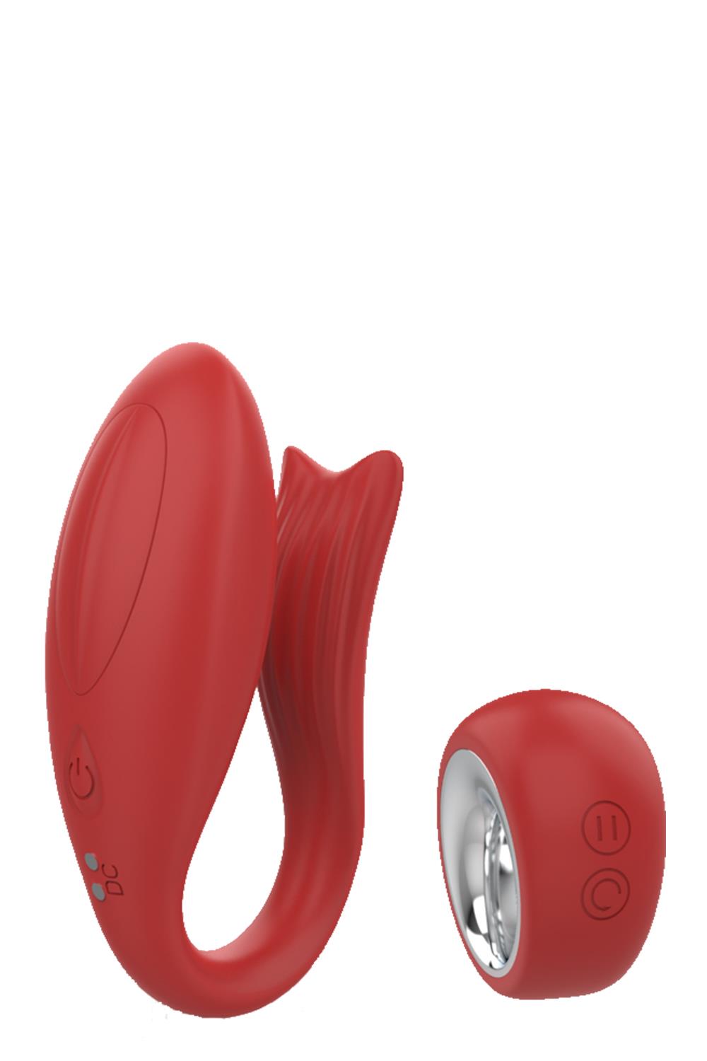 Dt21855 вібратор для пар бездротовим пультом управління Dream Toys RED REVOLUTION PANDORA