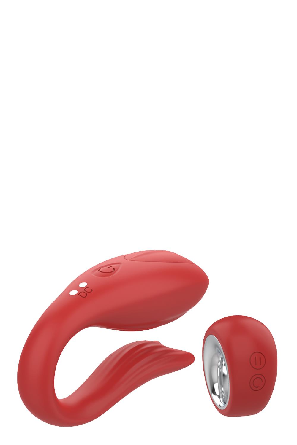 Dt21855 вібратор для пар бездротовим пультом управління Dream Toys RED REVOLUTION PANDORA
