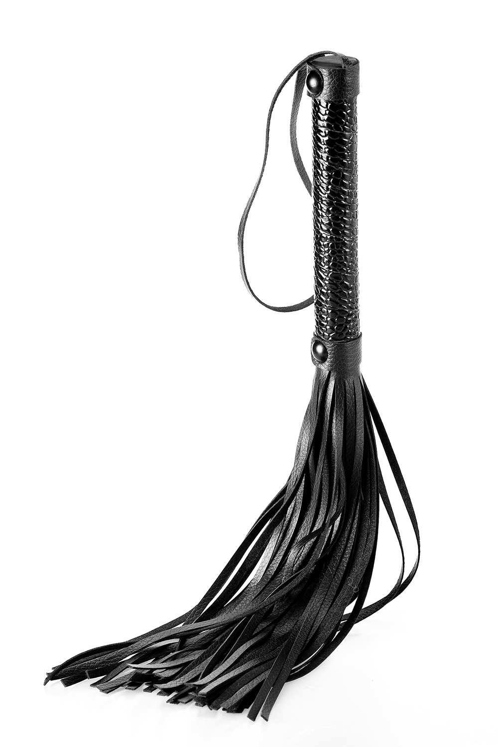 Флогер BLAZE LUXURY WHIP CROCO BLACK