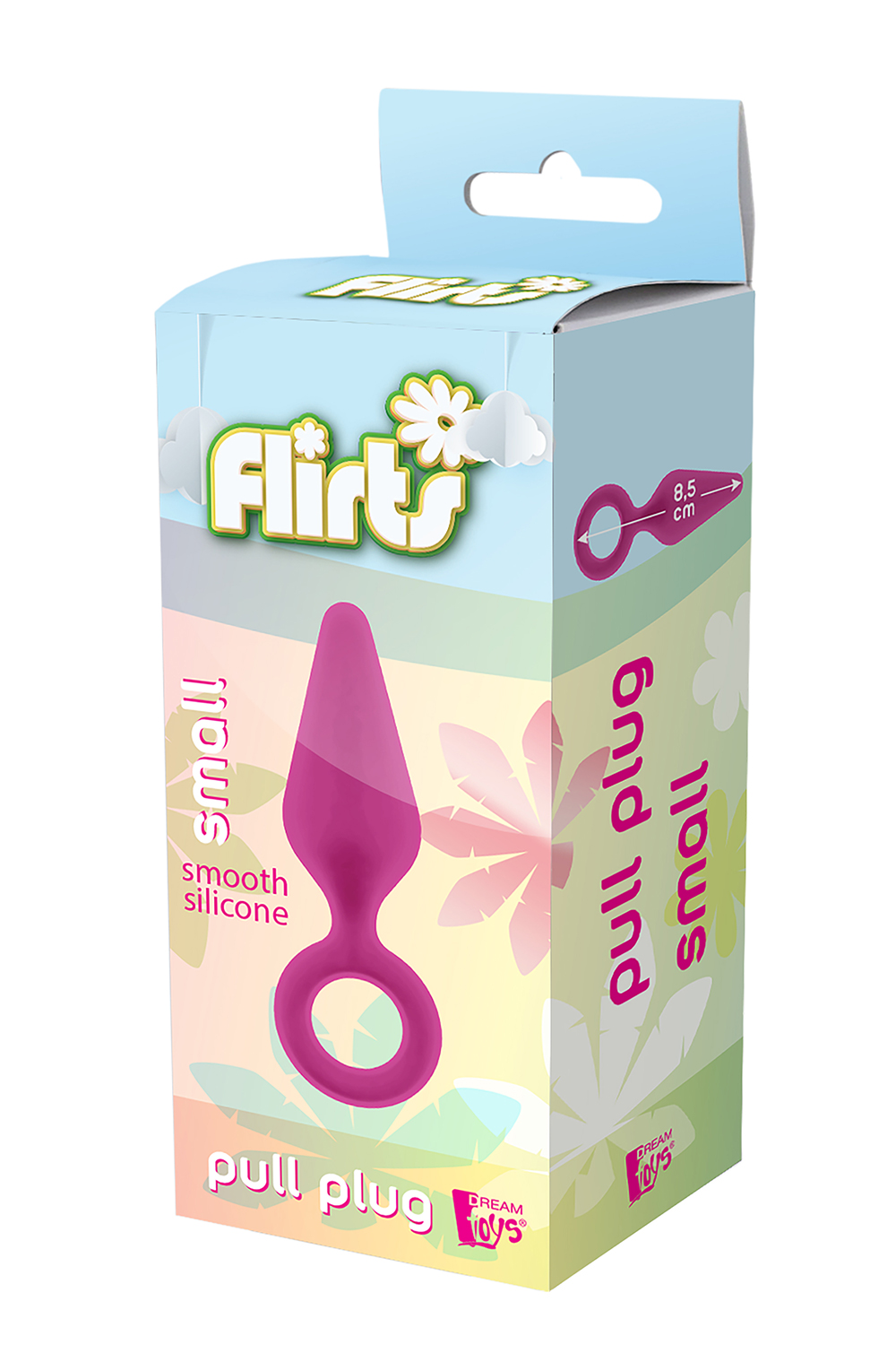 Анальна пробка Dream Toys FLIRTS PULL PLUG SMALL PINK
