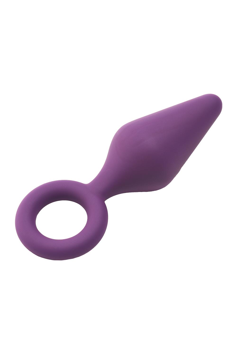 Анальная пробка Dream Toys FLIRTS PULL PLUG MEDIUM PURPLE