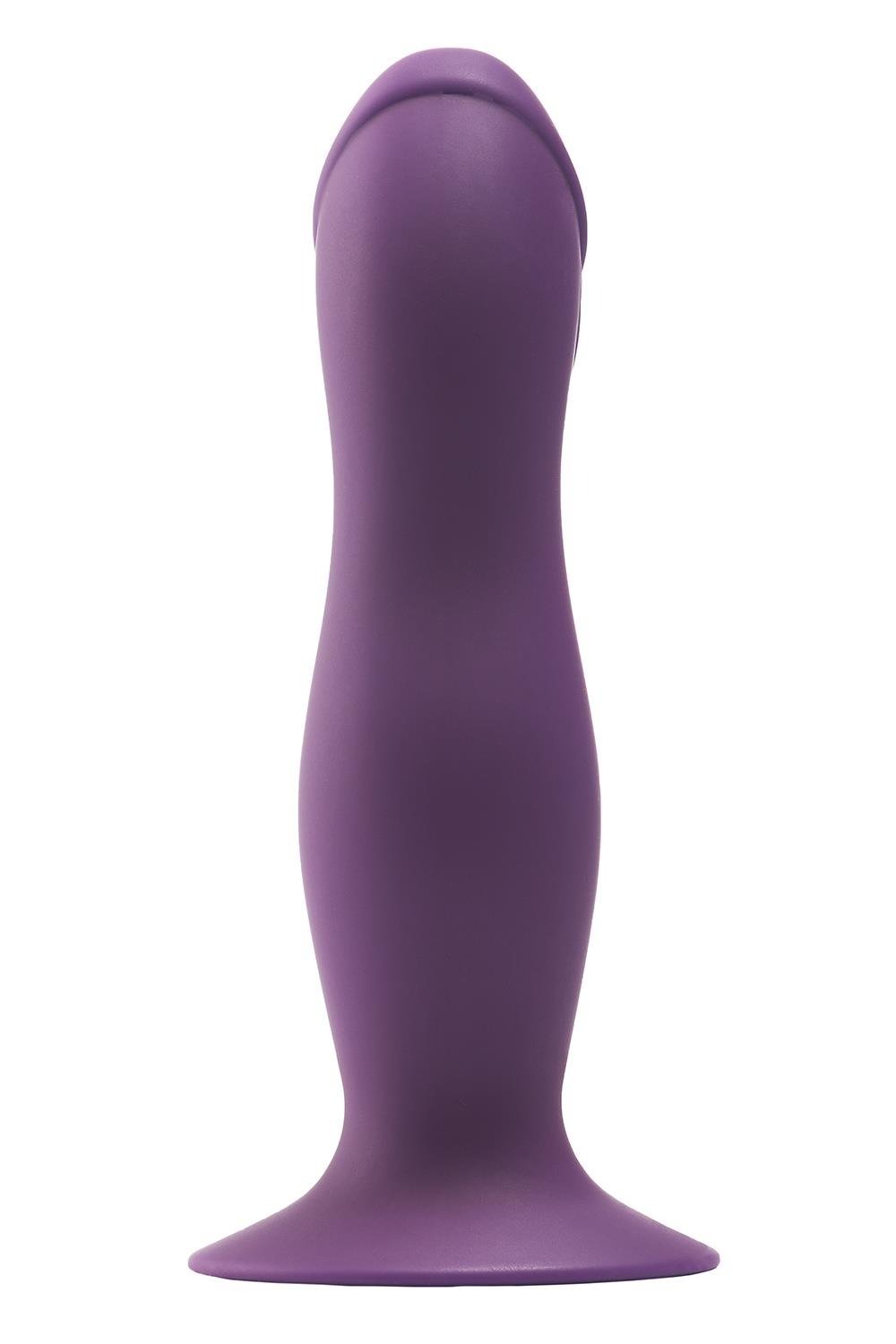 Фалоімітатор Dream Toys Flirts Pleasure Dildo для точки G на присосці, фіолетовий
