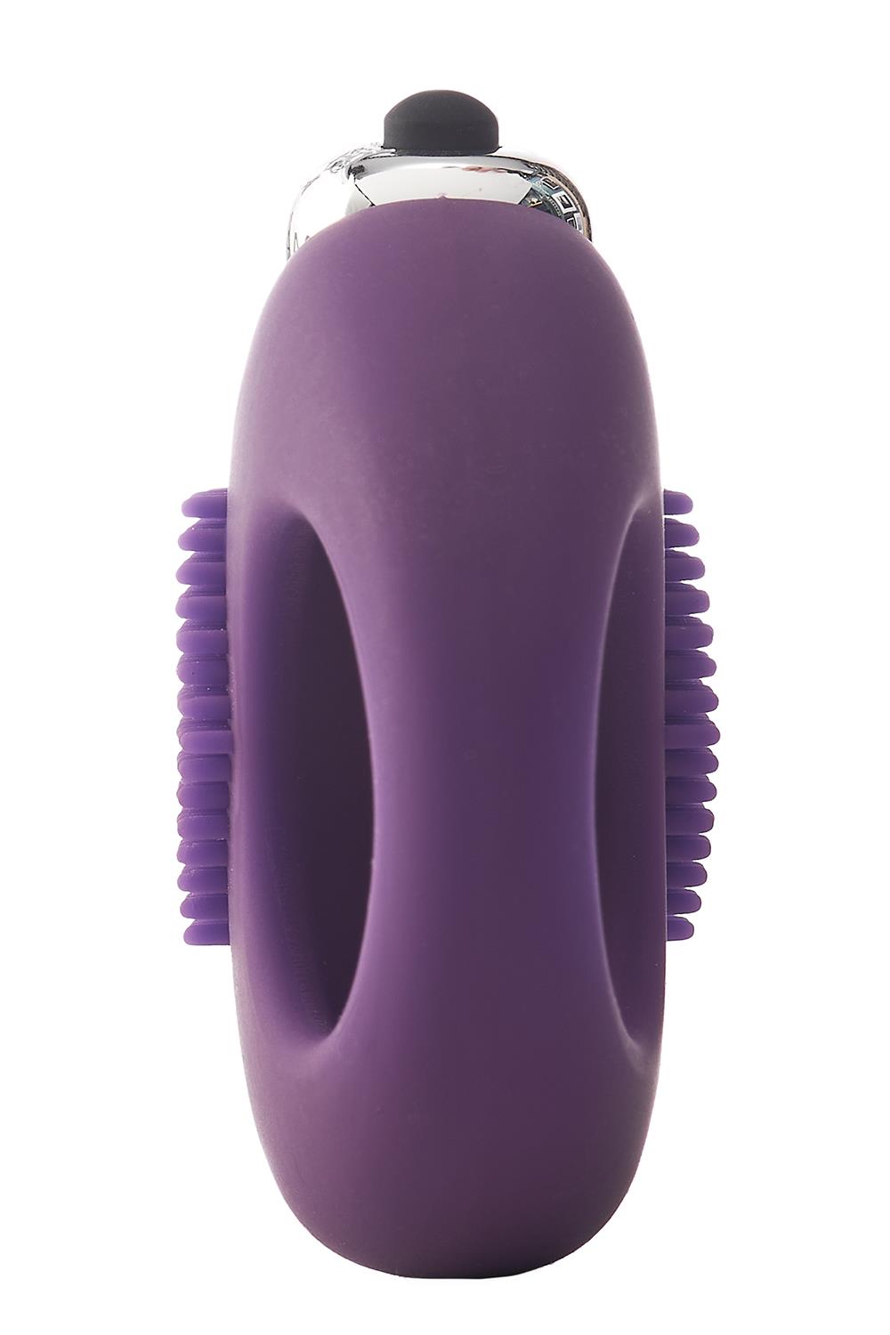 Ерекційне кільце з вібрацією Dream Toys FLIRTS COCKRING PURPLE