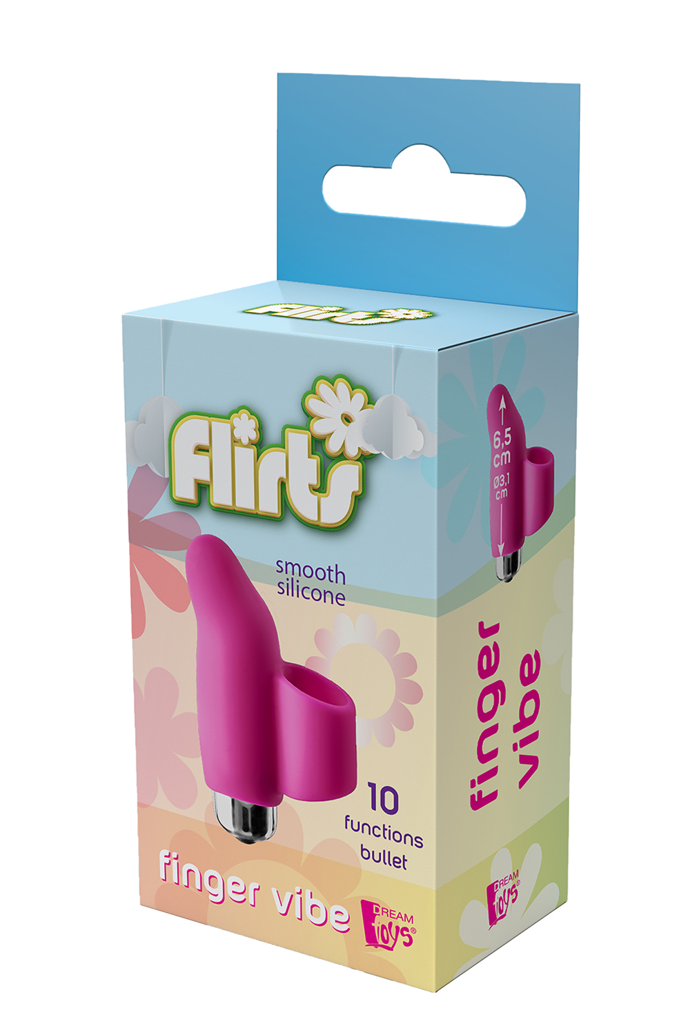 Насадка на палець із вібрацією Dream Toys FLIRTS FINGER VIBE PINK