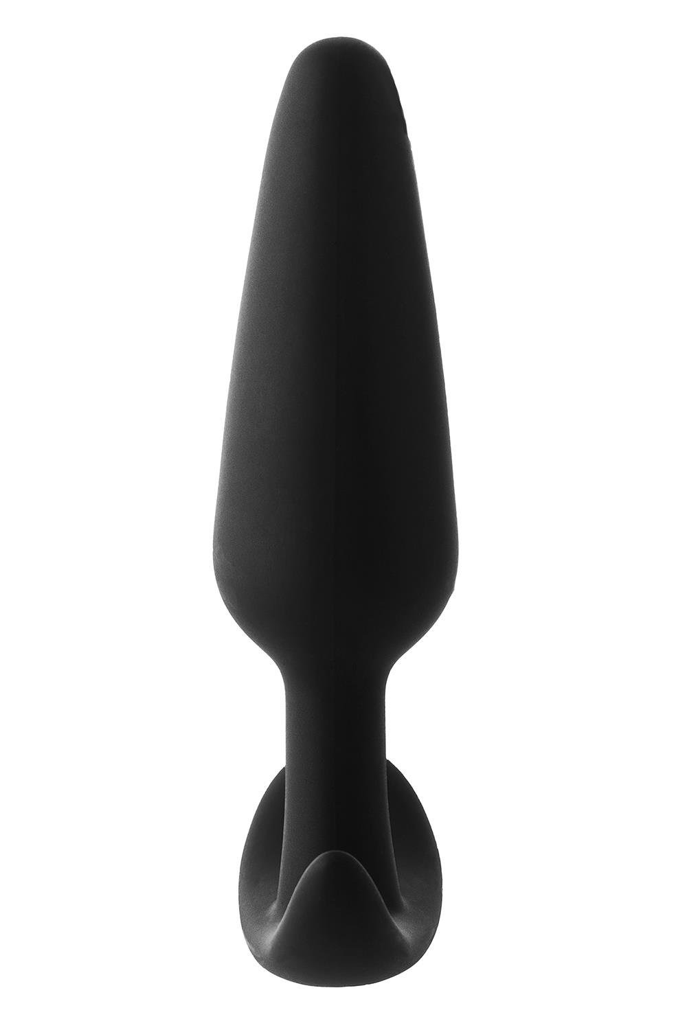 Анальний плаг черный Dreamtoys FantASStic Smooth со стопером в форме якоря, Large