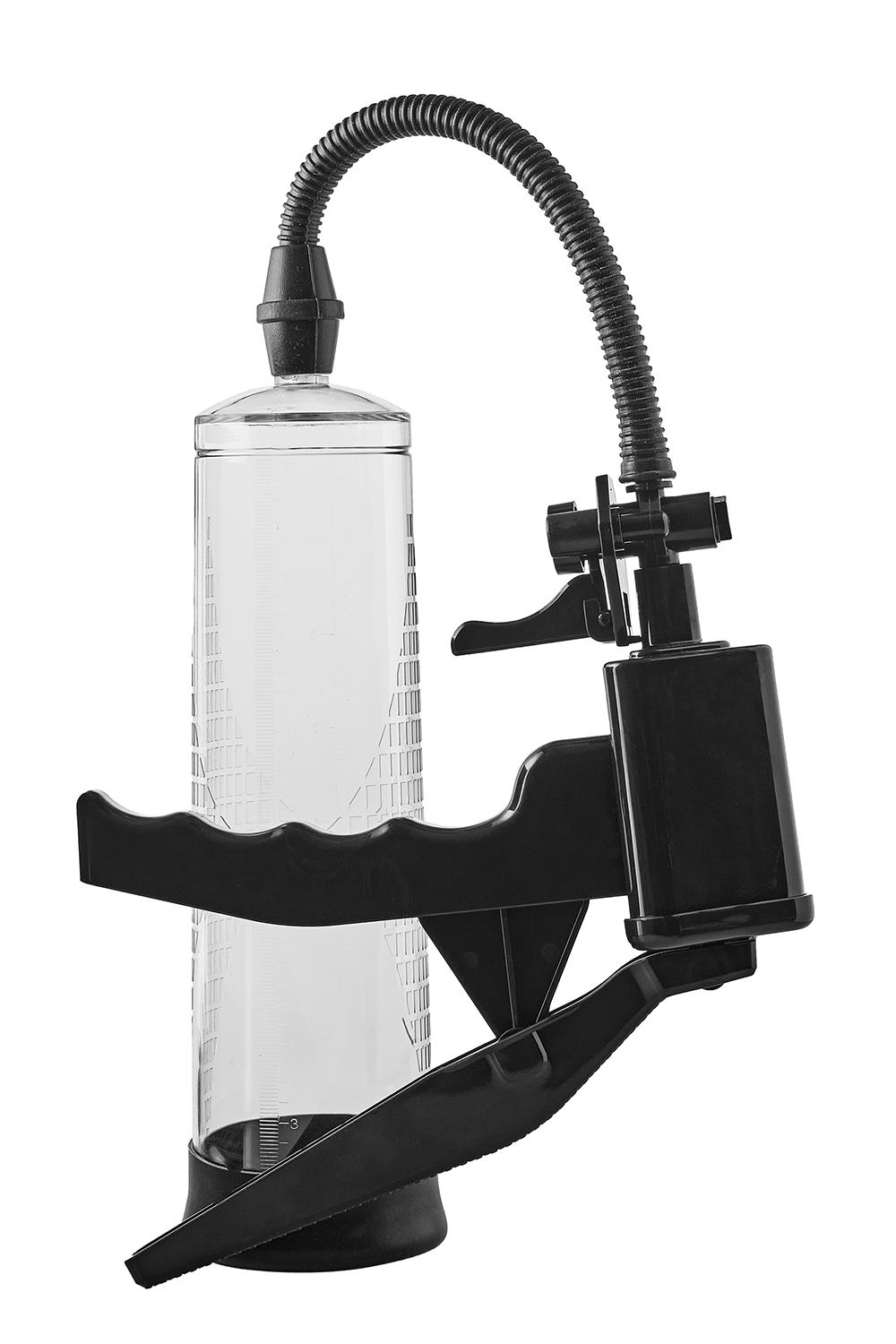 Вакуумний помпа для пеніса Dream Toys Ramrod Pistol Penis Pump, з ерекційним кільцем