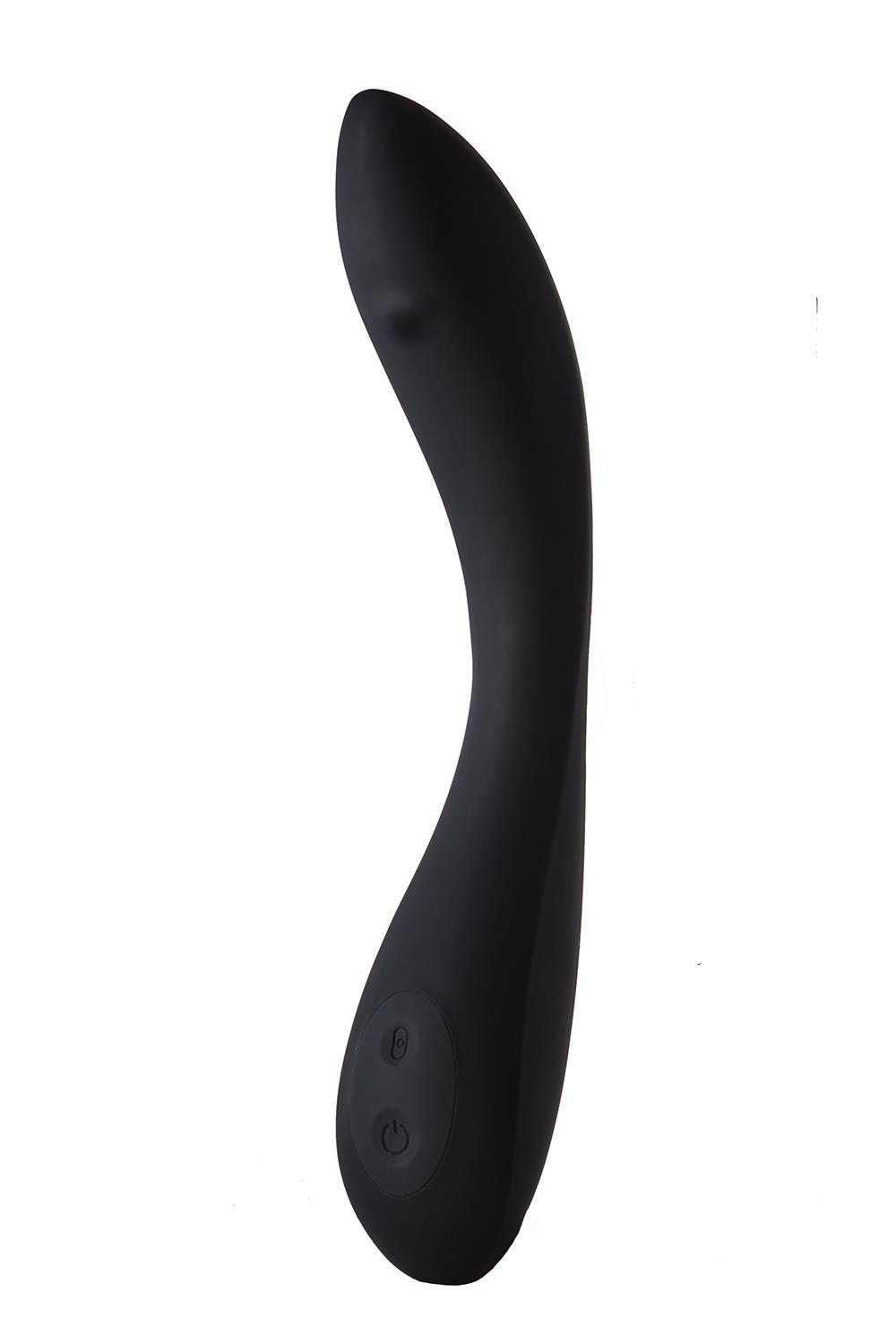 Вібратор із посиленою стимуляцією точки G Dream Toys Dark Desires Maxima чорний, 21 х 3.8 см