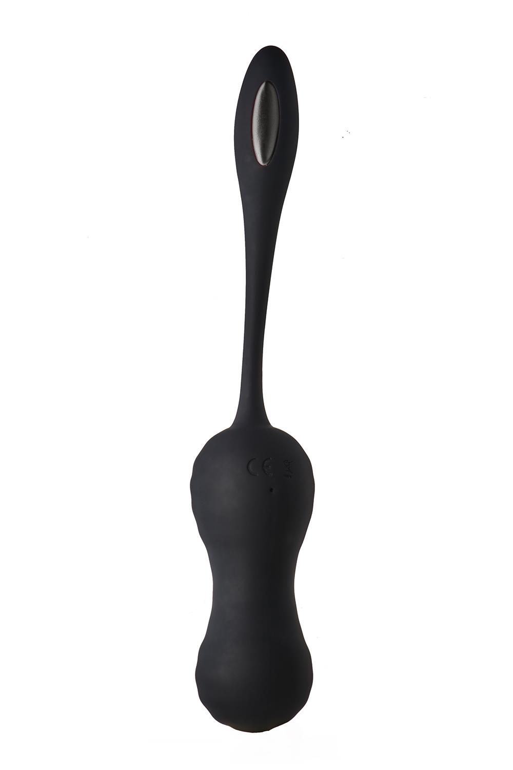 Виброяйцо с пультом управления Dream Toys Dark Desires Virginia черный, 18.6 х 3.5 см