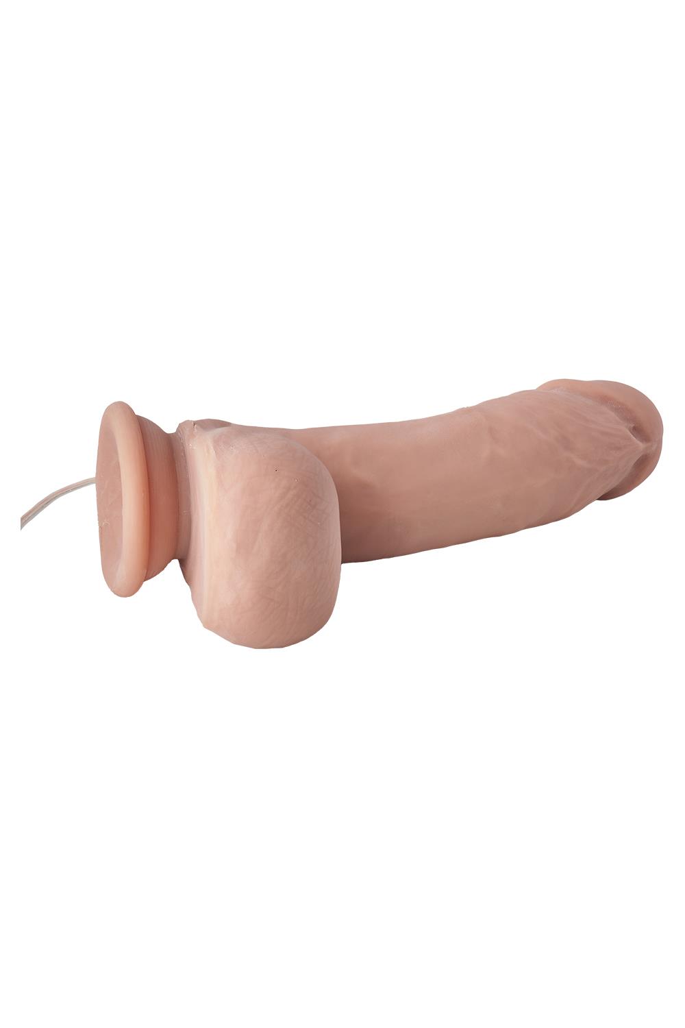 Вибратор на присоске с пультом управления Dream Toys Mr Dixx Daring Duke 7.1 Inch Dual Density