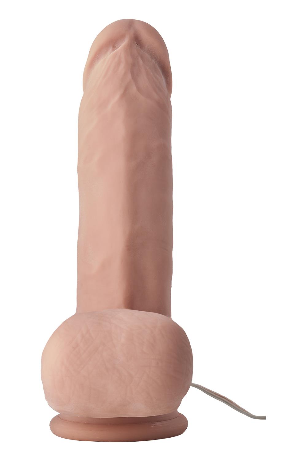Вибратор на присоске с пультом управления Dream Toys Mr Dixx Daring Duke 7.1 Inch Dual Density