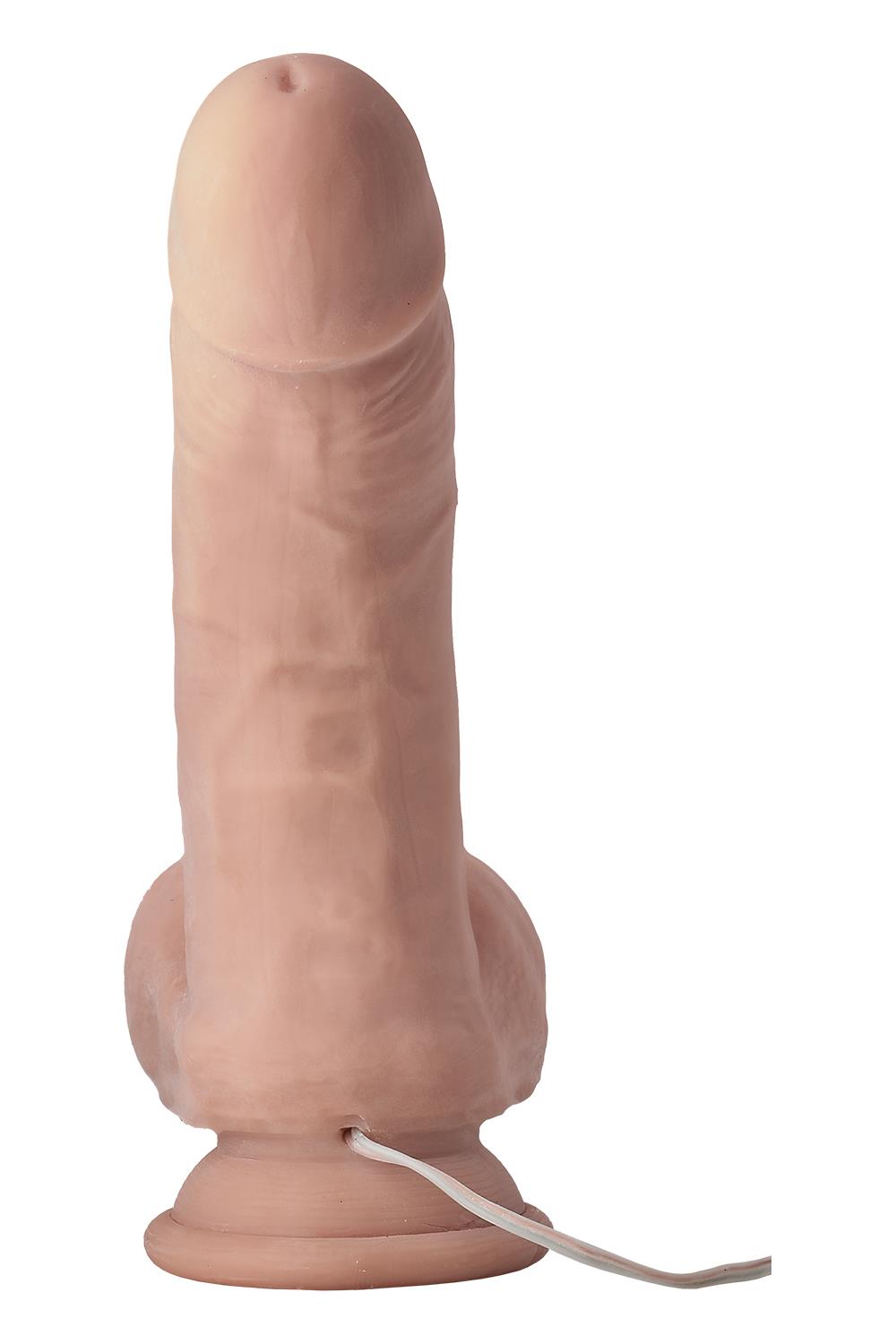 Вибратор на присоске с пультом управления Dream Toys Mr Dixx Daring Duke 7.1 Inch Dual Density