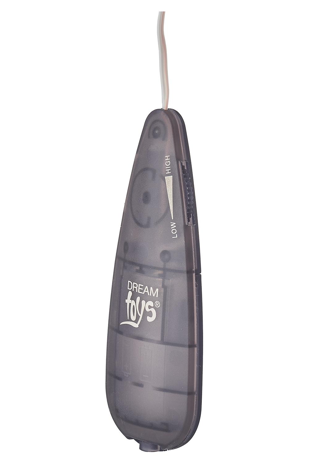 Вибратор на присоске с пультом управления Dream Toys Mr Dixx Daring Duke 7.1 Inch Dual Density