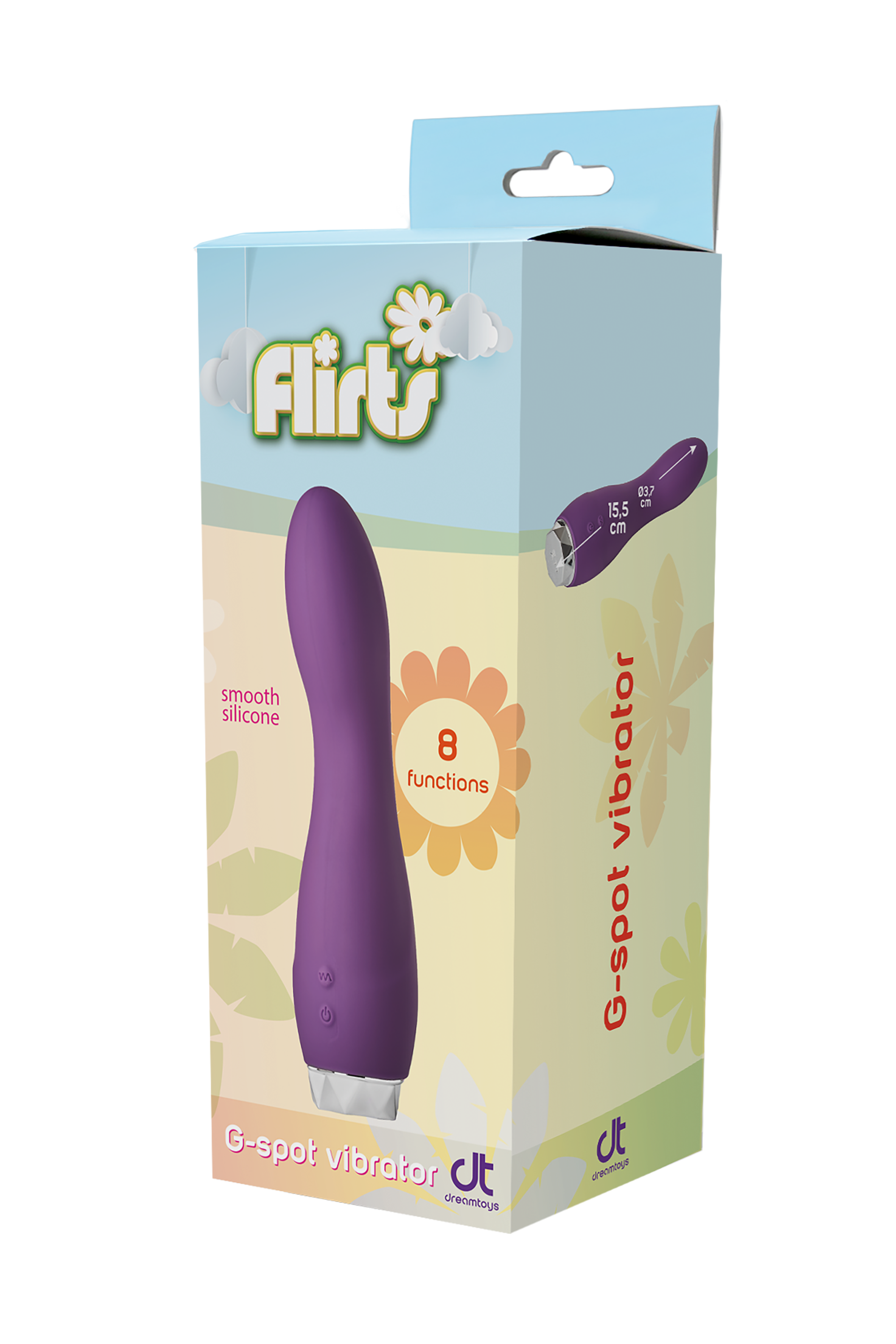 Вібратор Dream Toys FLIRTS G-SPOT VIBRATOR PURPLE