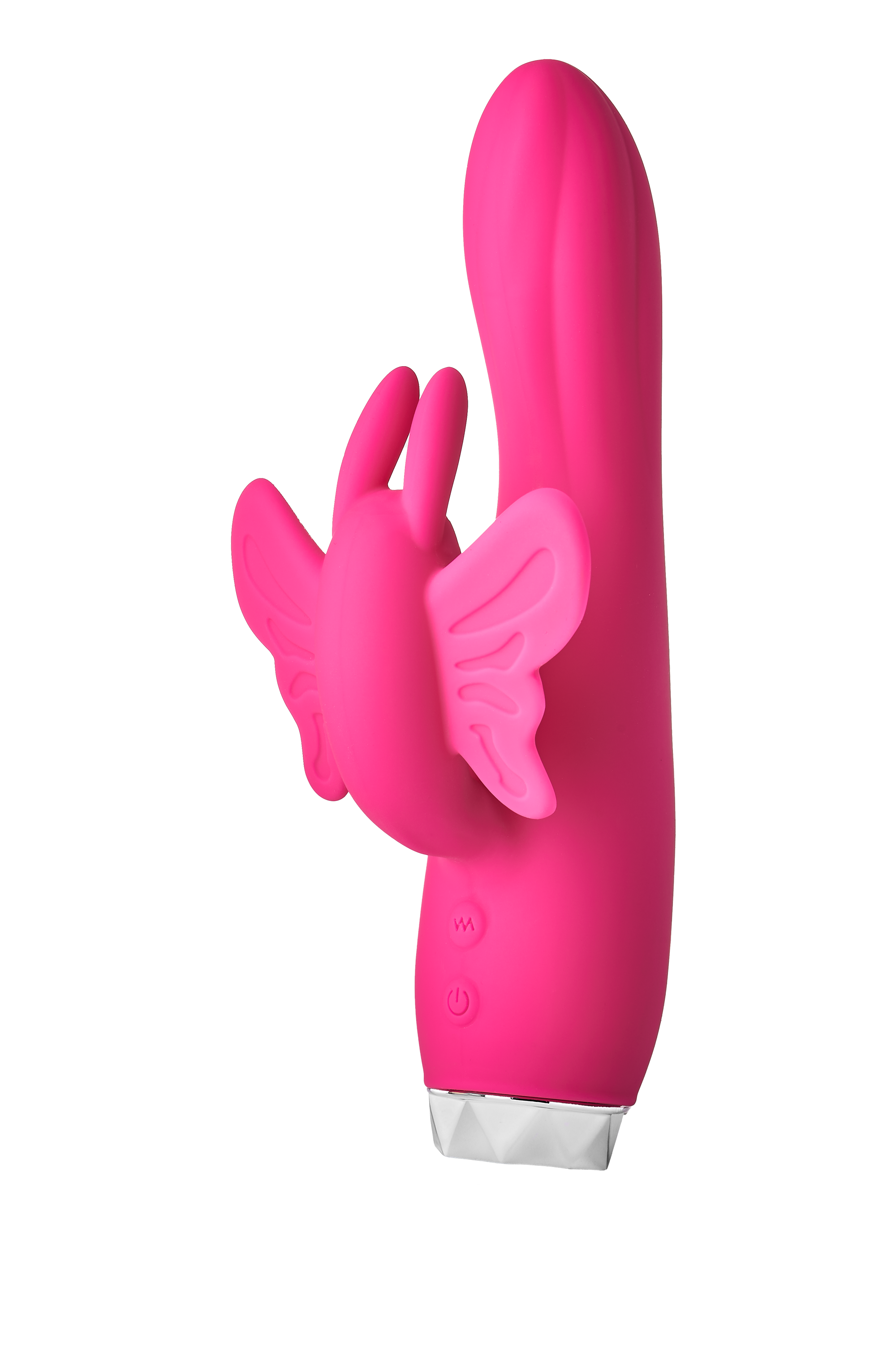 Вибратор кролик в виде Бабочки Dream Toys Flirts Butterfly, розовый, 17 см х 3 см