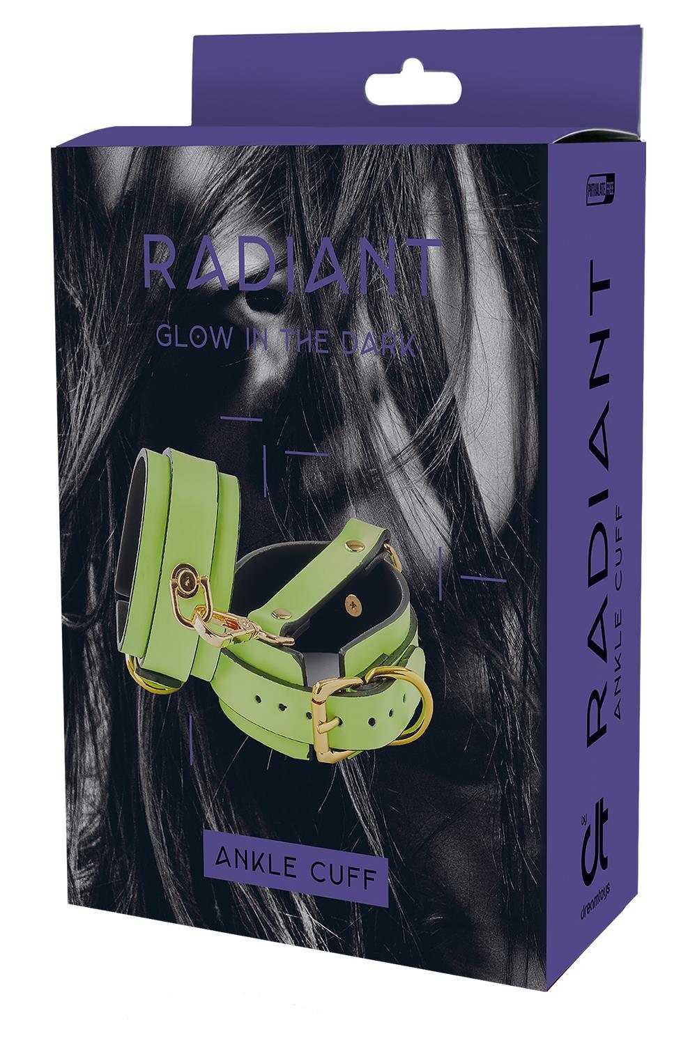 Поножі на кісточки люмінесцентні Dream Toys Radiant Glow In The Dark зелені