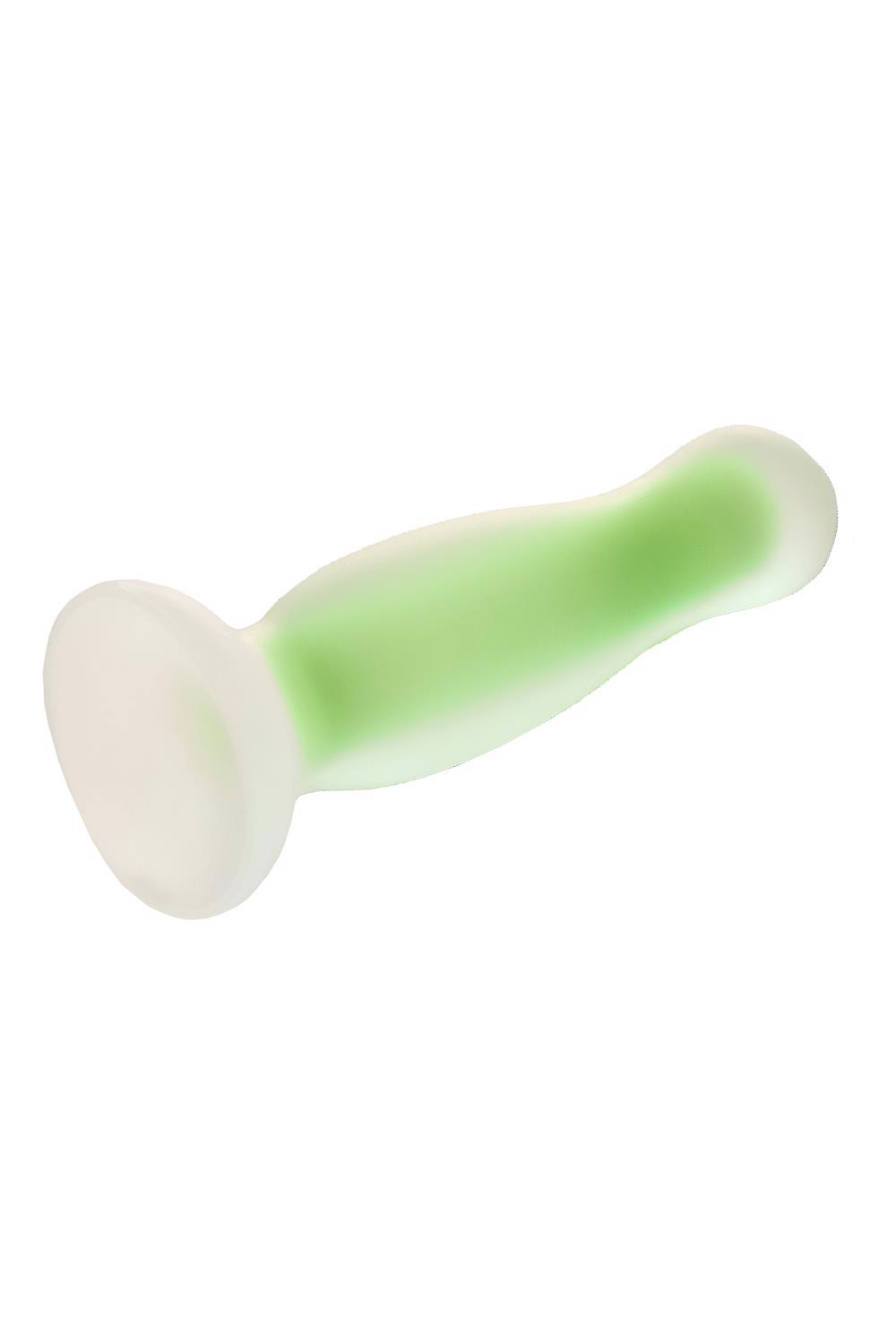 Анальная пробка люминесцентная Dream Toys RADIANT Glow In The Dark зеленая, S