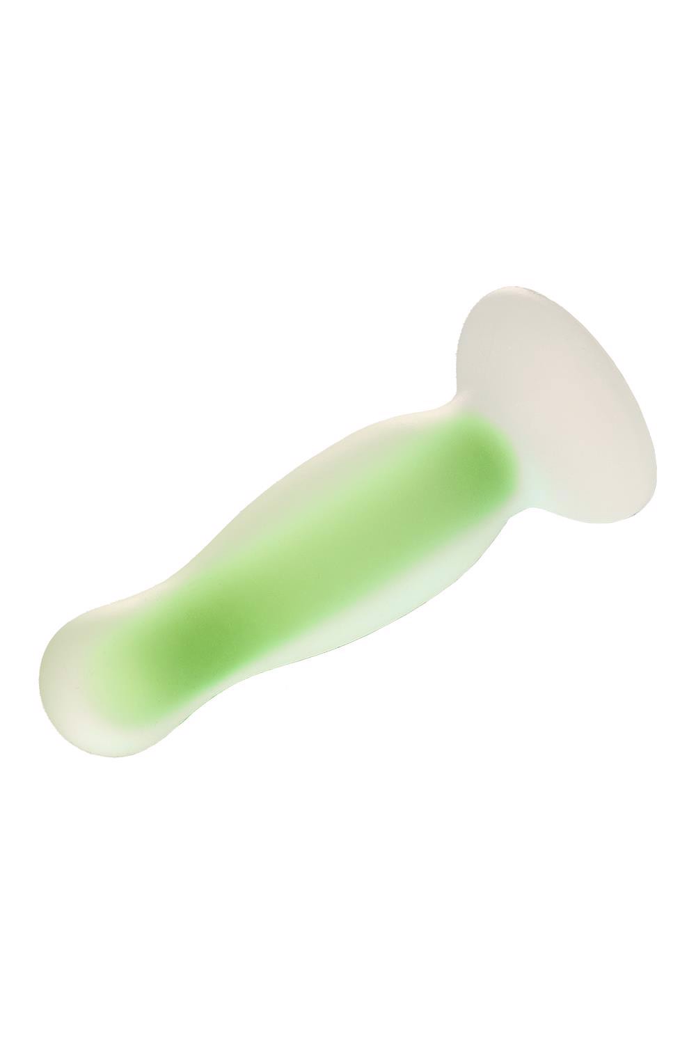 Анальная пробка люминесцентная Dream Toys RADIANT Glow In The Dark зеленая, S