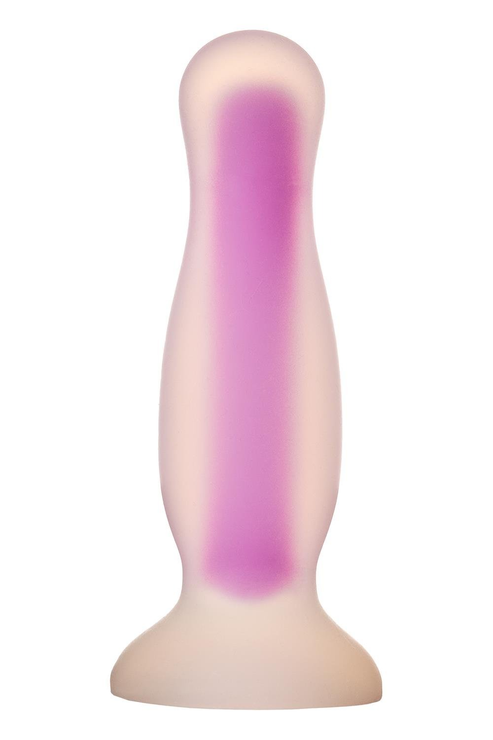 Анальна пробка люмінесцентна Dream Toys RADIANT Glow In The Dark синя, М