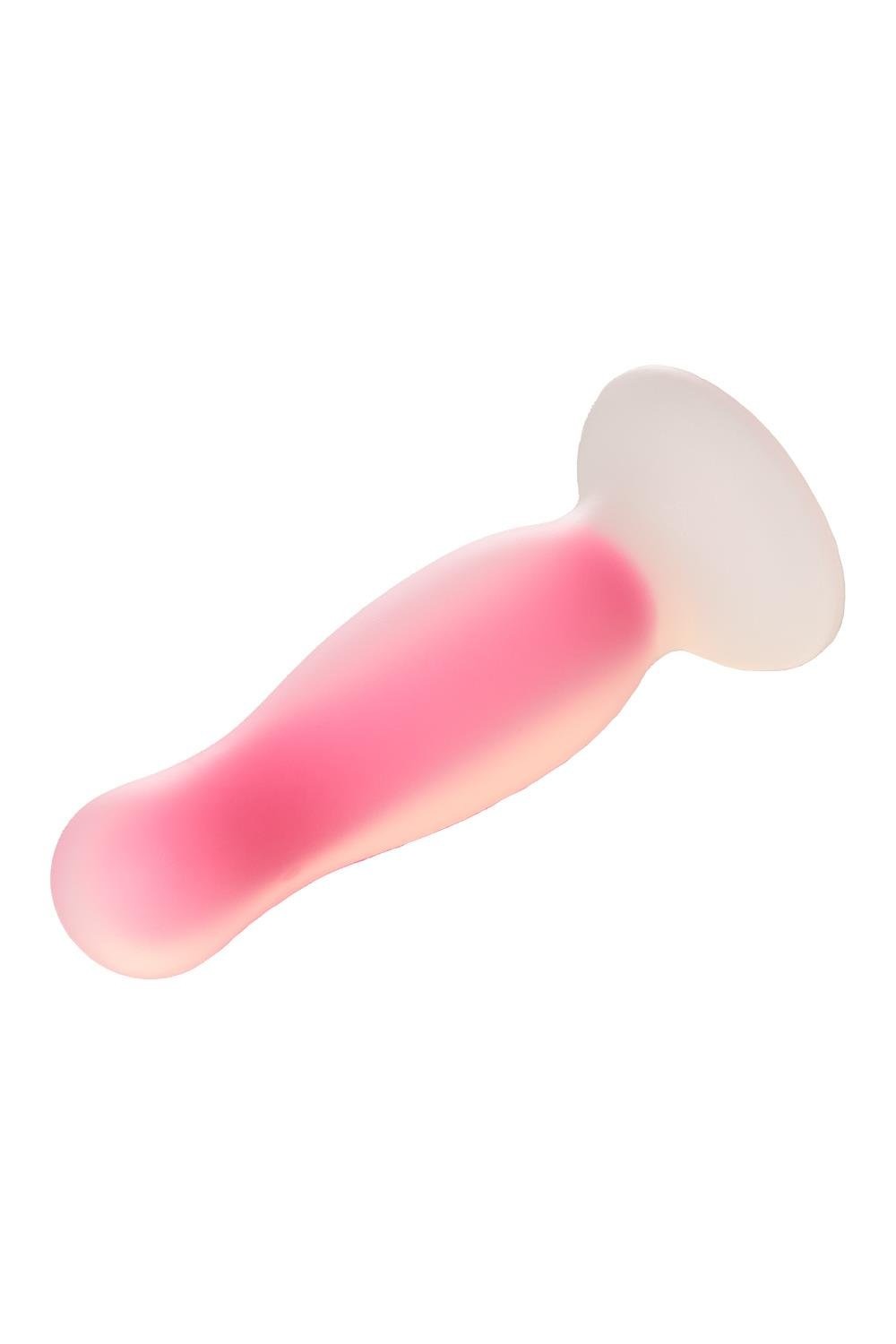 Анальна пробка люмінесцентна Dream Toys RADIANT Glow In The Dark рожева, L