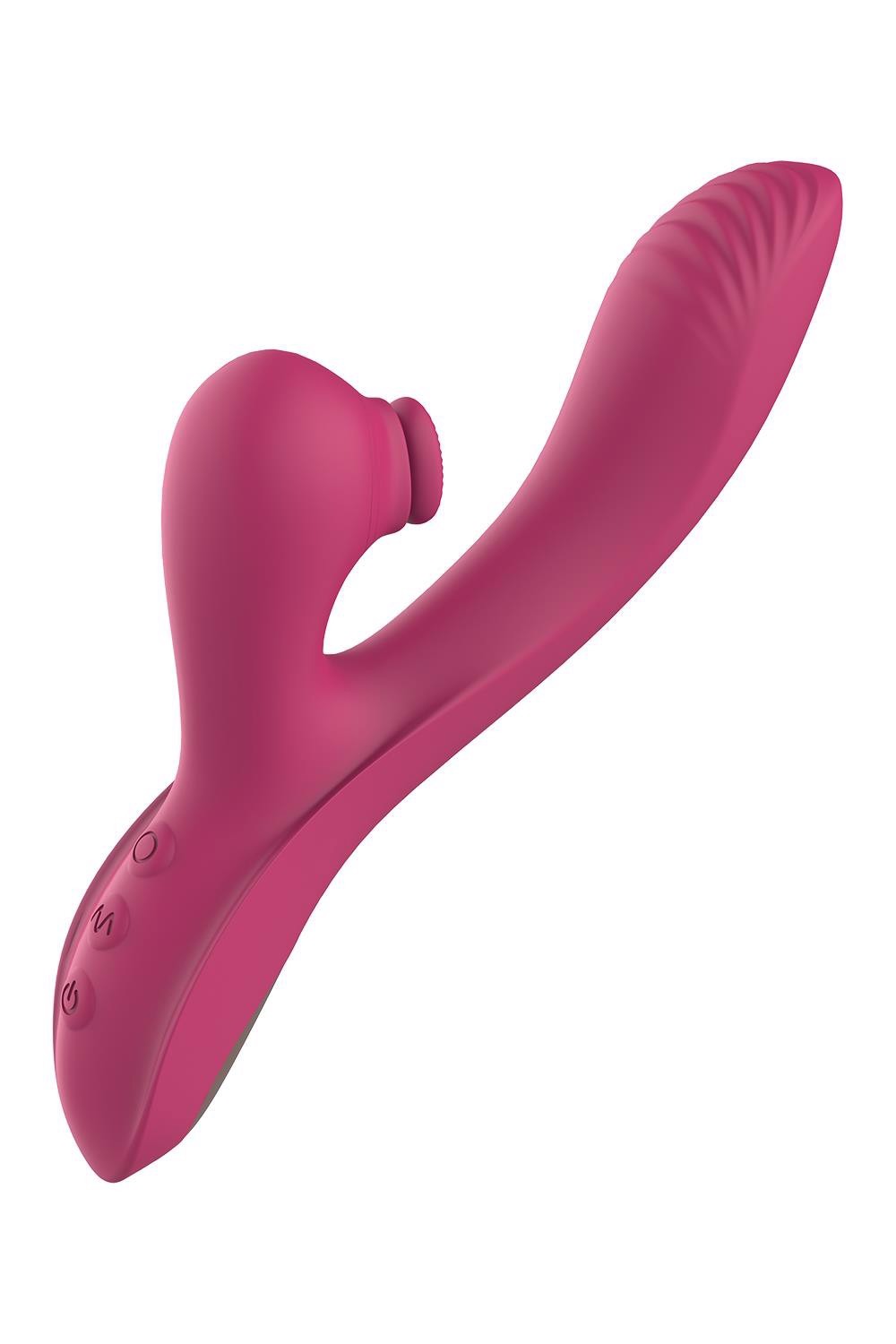 Вібратор кролик подвійний стимуляції Dream Toys Dual G-Spot Vibe Essentials, рожевий
