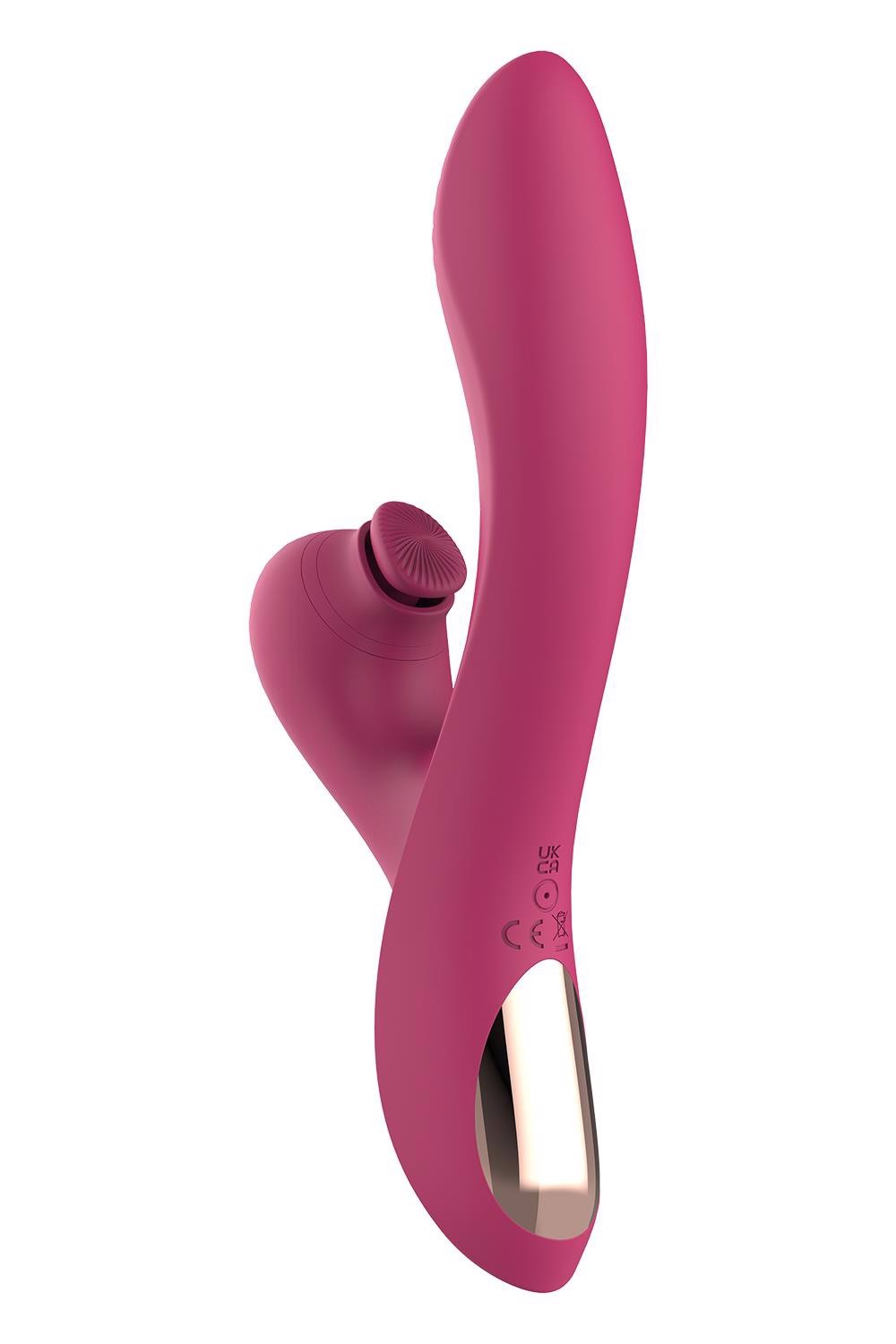 Вібратор кролик подвійний стимуляції Dream Toys Dual G-Spot Vibe Essentials, рожевий