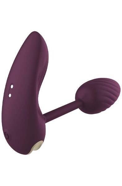 Віброяйце гнучке з пультом керування Dream Toys Essentials, фіолетовий