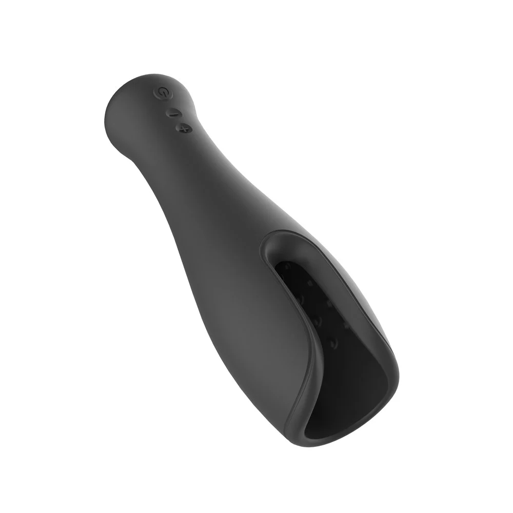 Мастурбатор для голівки Dream Toys Essentials, чорний, 19,5 см