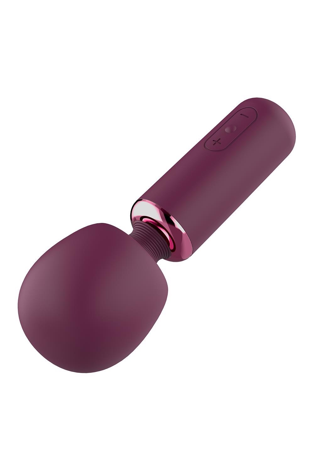 Вібратор мікрофон Deam Toys Glam Bold Travel Wand, фіолетовий