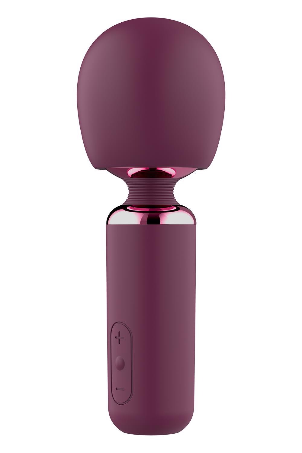 Вібратор мікрофон Deam Toys Glam Bold Travel Wand, фіолетовий