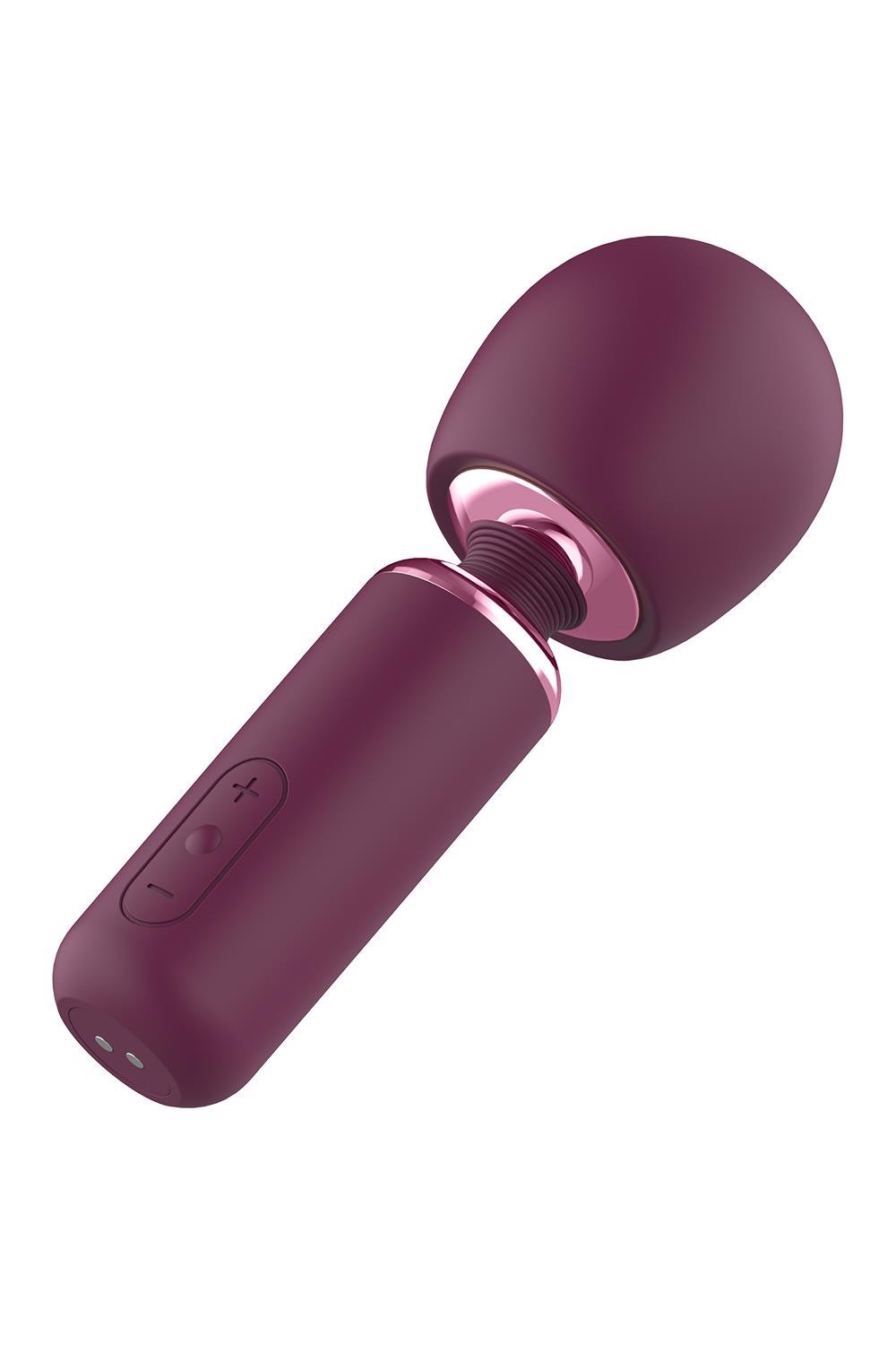 Вібратор мікрофон Deam Toys Glam Bold Travel Wand, фіолетовий